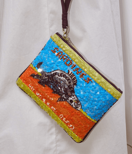 FREDO BEADED CLUTCH ALEMAIS FREDO BEADED CLUTCH