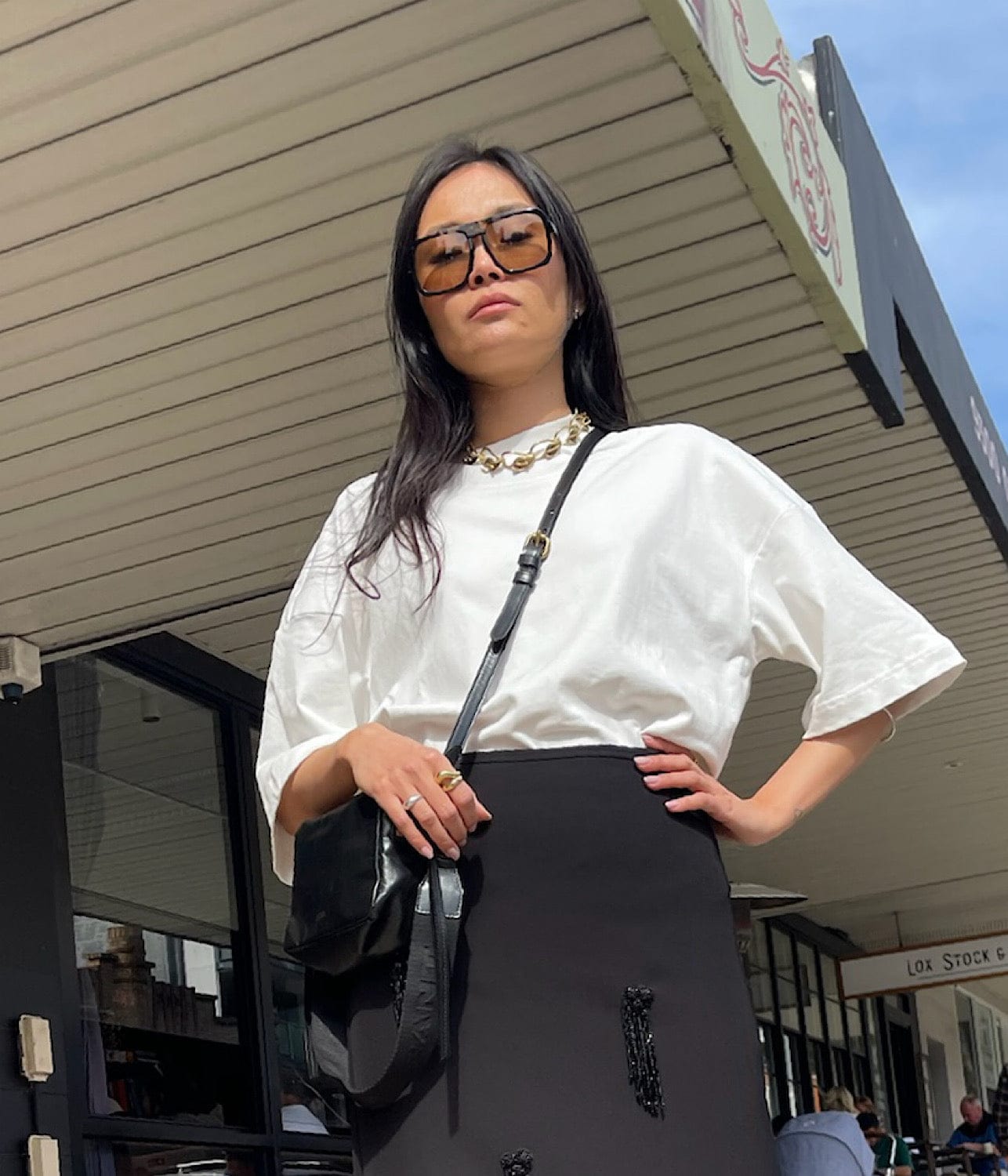 GIBSON T-SHIRT- WHITE | HARRIS TAPPER |  HARRIS TAPPER GIBSON T-SHIRT- WHITE