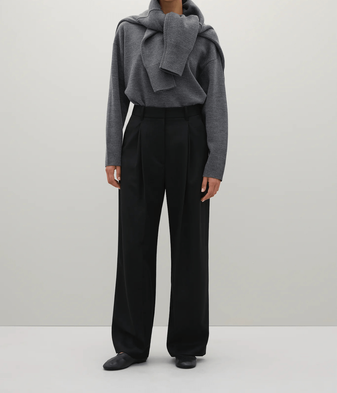 GODDARD PANT-ASH | A.EMERY |  A.EMERY GODDARD PANT- CHARCOAL ASH