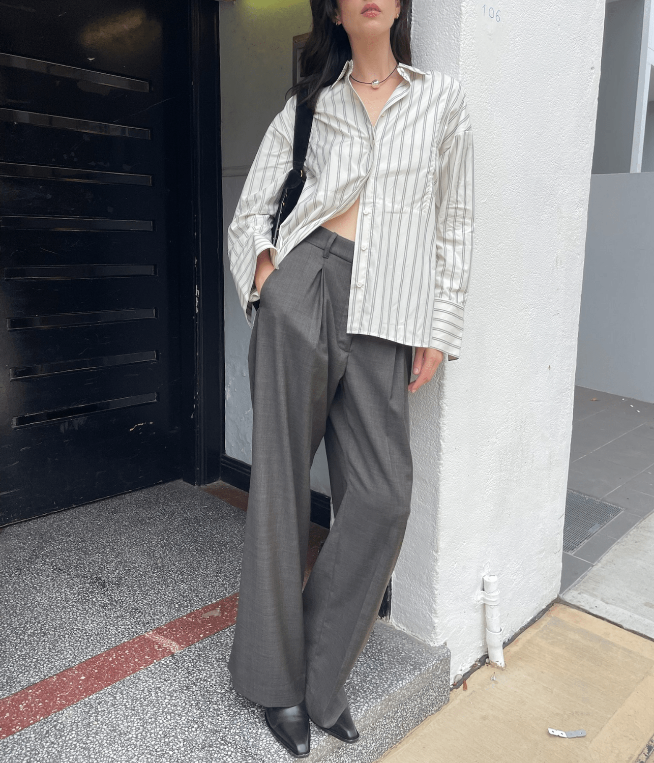 GODDARD PANT-ASH | A.EMERY |  A.EMERY GODDARD PANT- CHARCOAL ASH