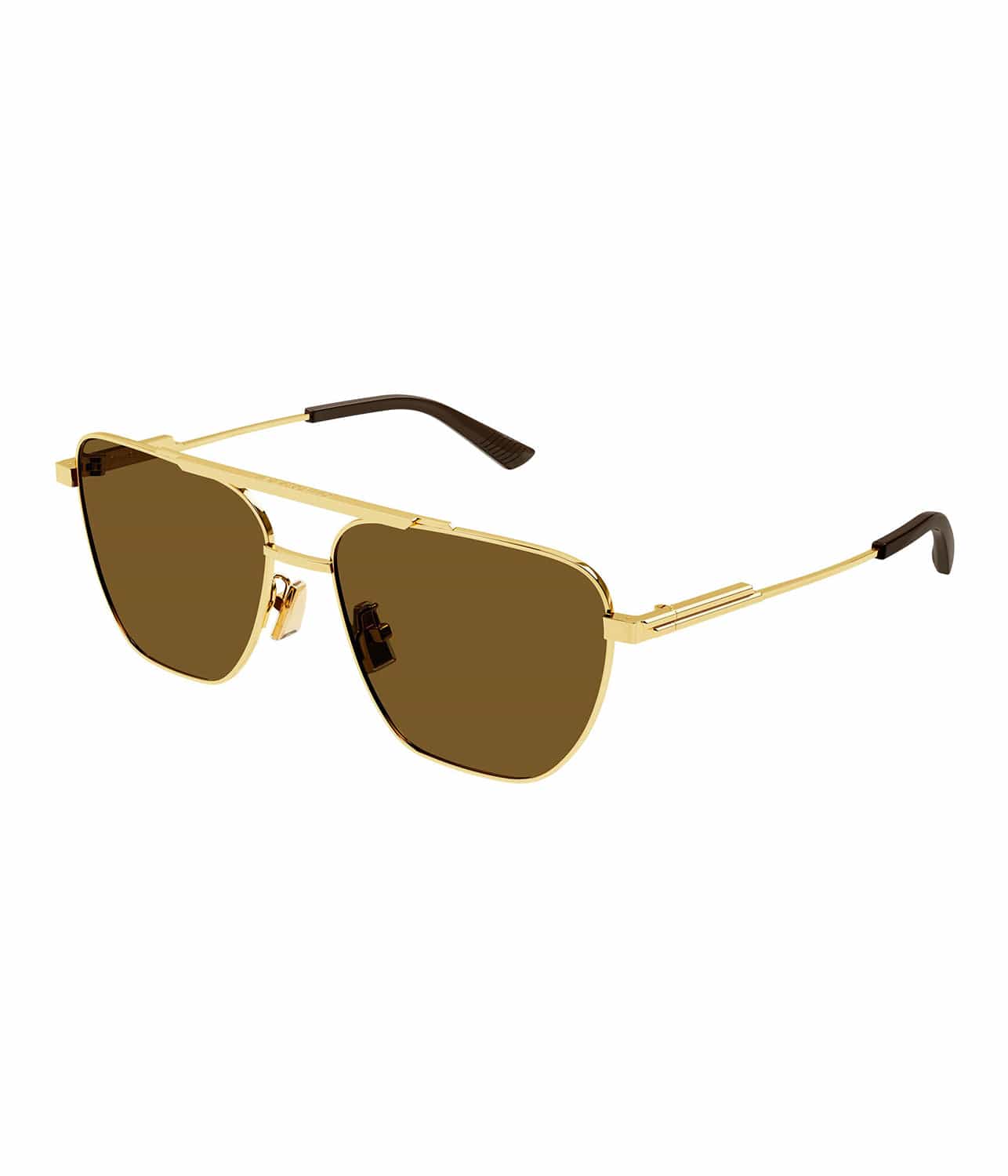 GOLD FRAMED SUNGLASSES- BV1236S002 | BOTTEGA VENETA | BOTTEGA VENETA GOLD FRAMED SUNGLASSES- BV1236S002