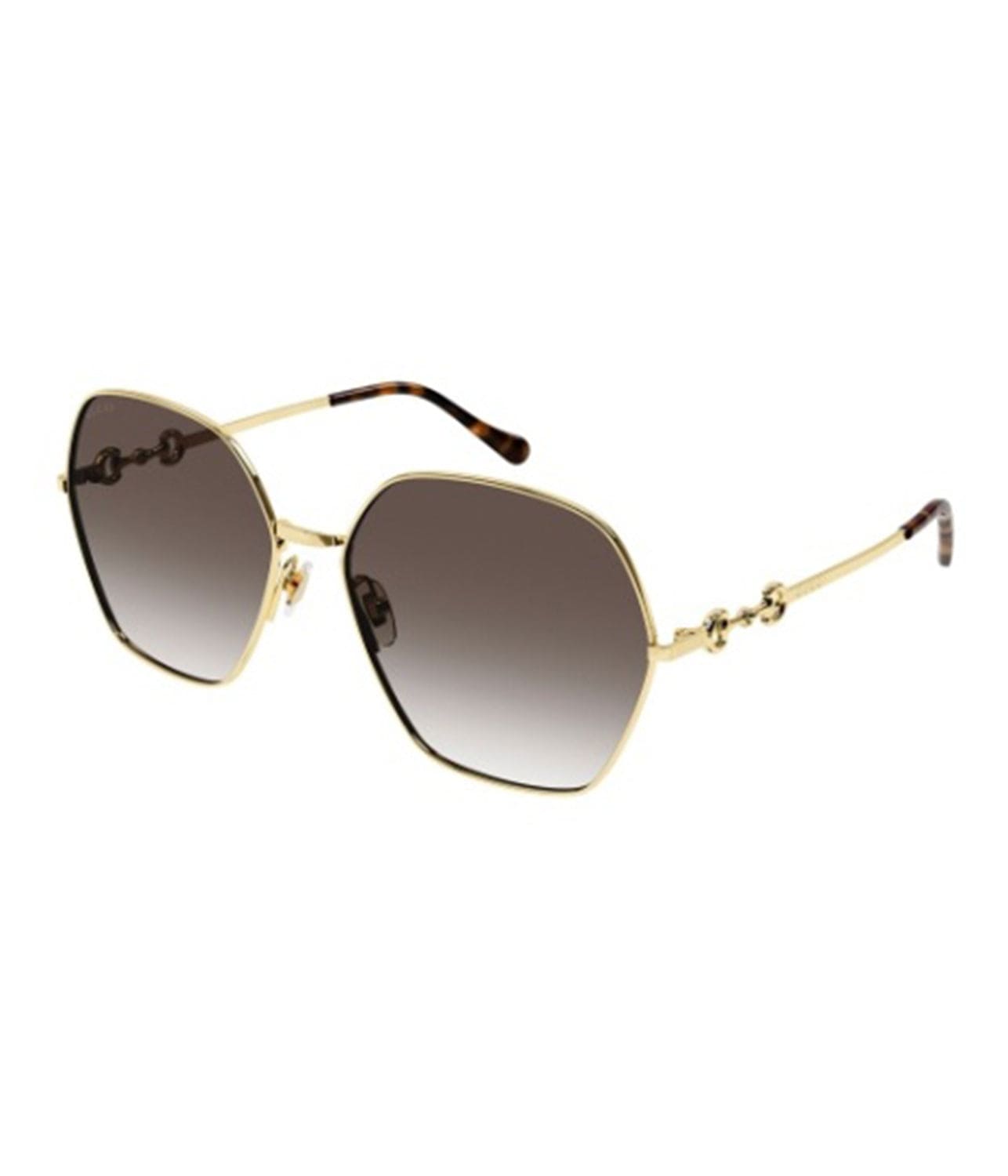 GOLD FRAMED SUNGLASSES - GG1335S002 | GUCCI | GUCCI GOLD FRAMED SUNGLASSES - GG1335S002