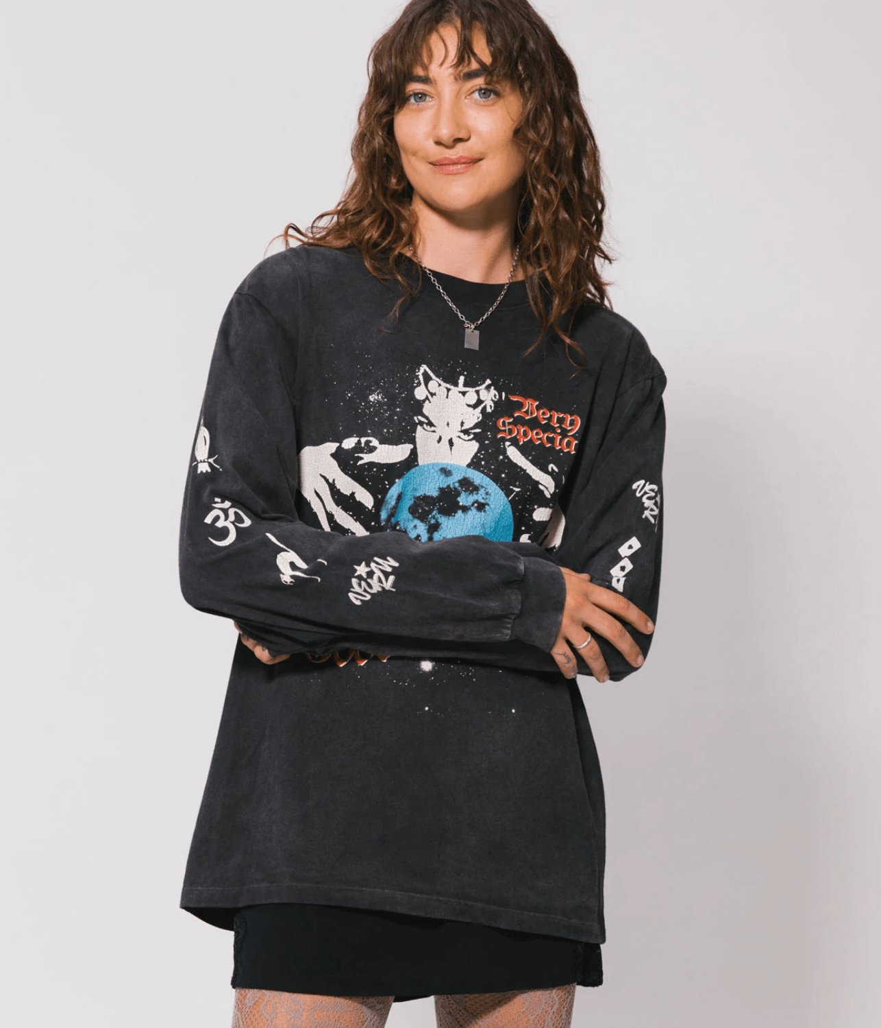 GOOD FORTUNE LS TEE | SOMETHING VERY SPECIAL SOMETHING VERY SPECIAL GOOD FORTUNE LONG SLEEVE TEE