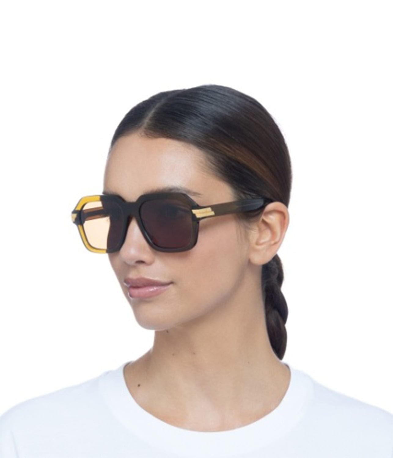 GREEN ACETATE SUNGLASSES- BV1123S004 | BOTTEGA VENETA | BOTTEGA VENETA GREEN ACETATE SUNGLASSES- BV1123S004