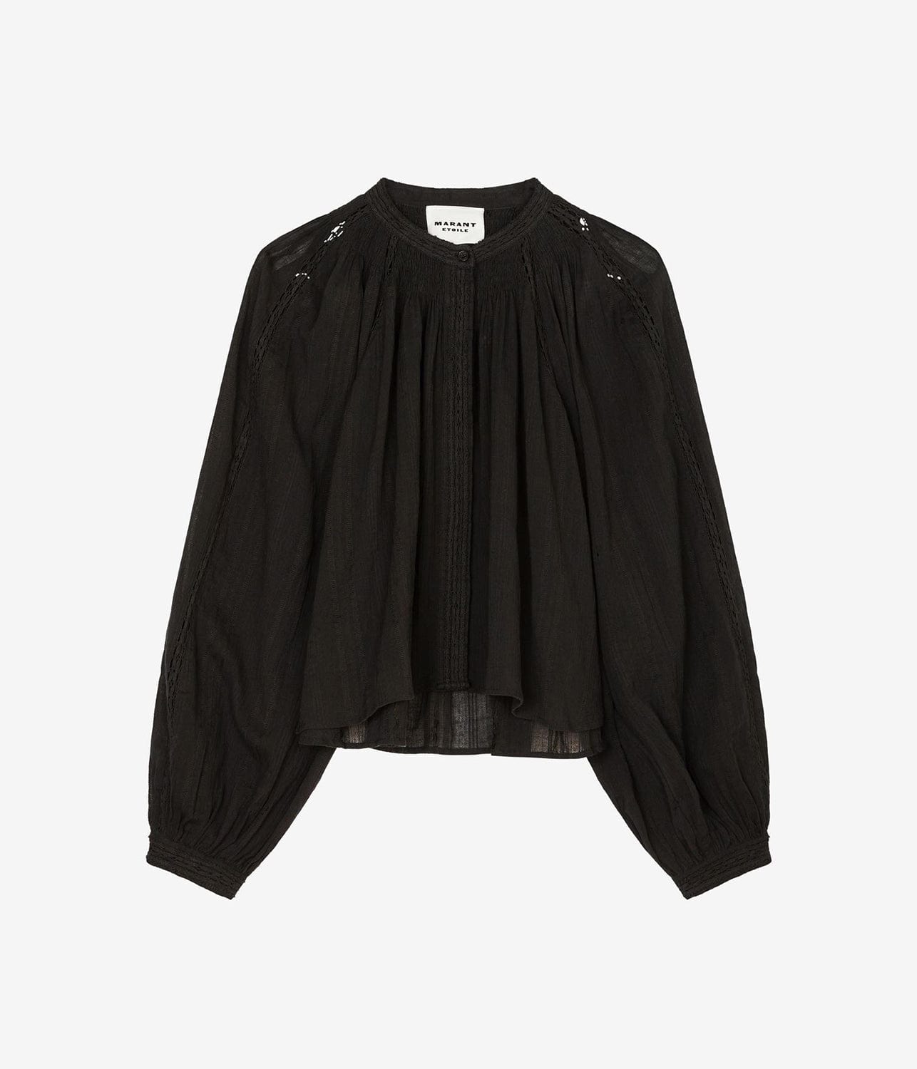 IMAYAE SHIRT- BLACK | ISABEL MARANT | ISABEL MARANT IMAYAE SHIRT- BLACK