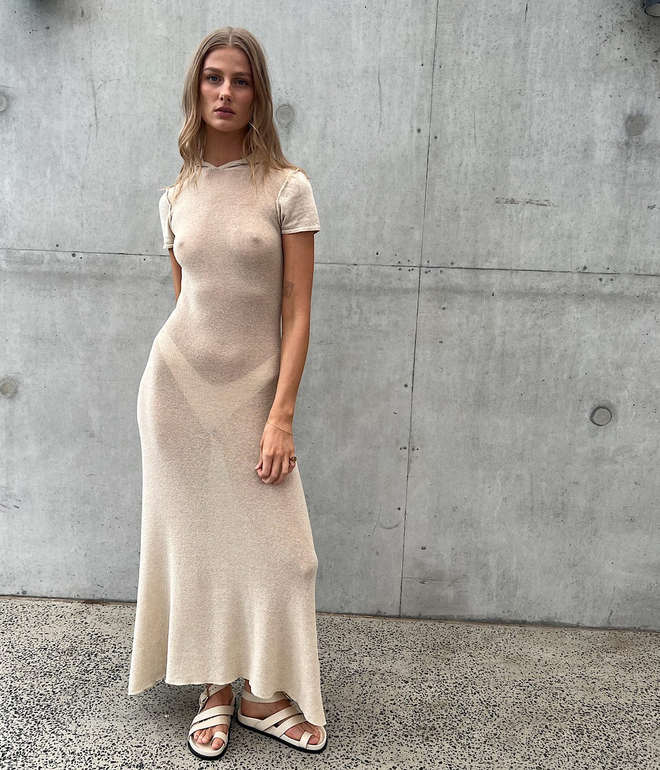 INTRO DRESS- ECRU | PALOMA WOOL | PALOMA WOOL INTRO DRESS- ECRU