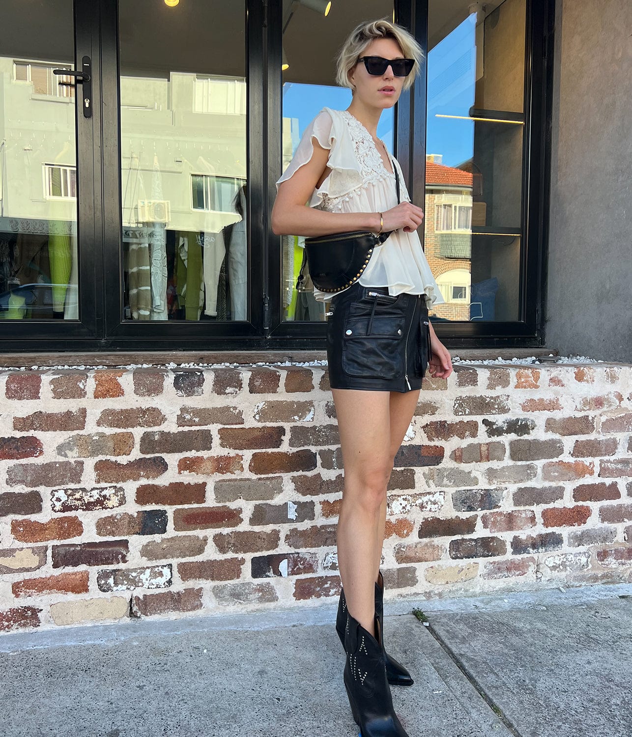ISABEL MARANT SKANO BAG- BLACK