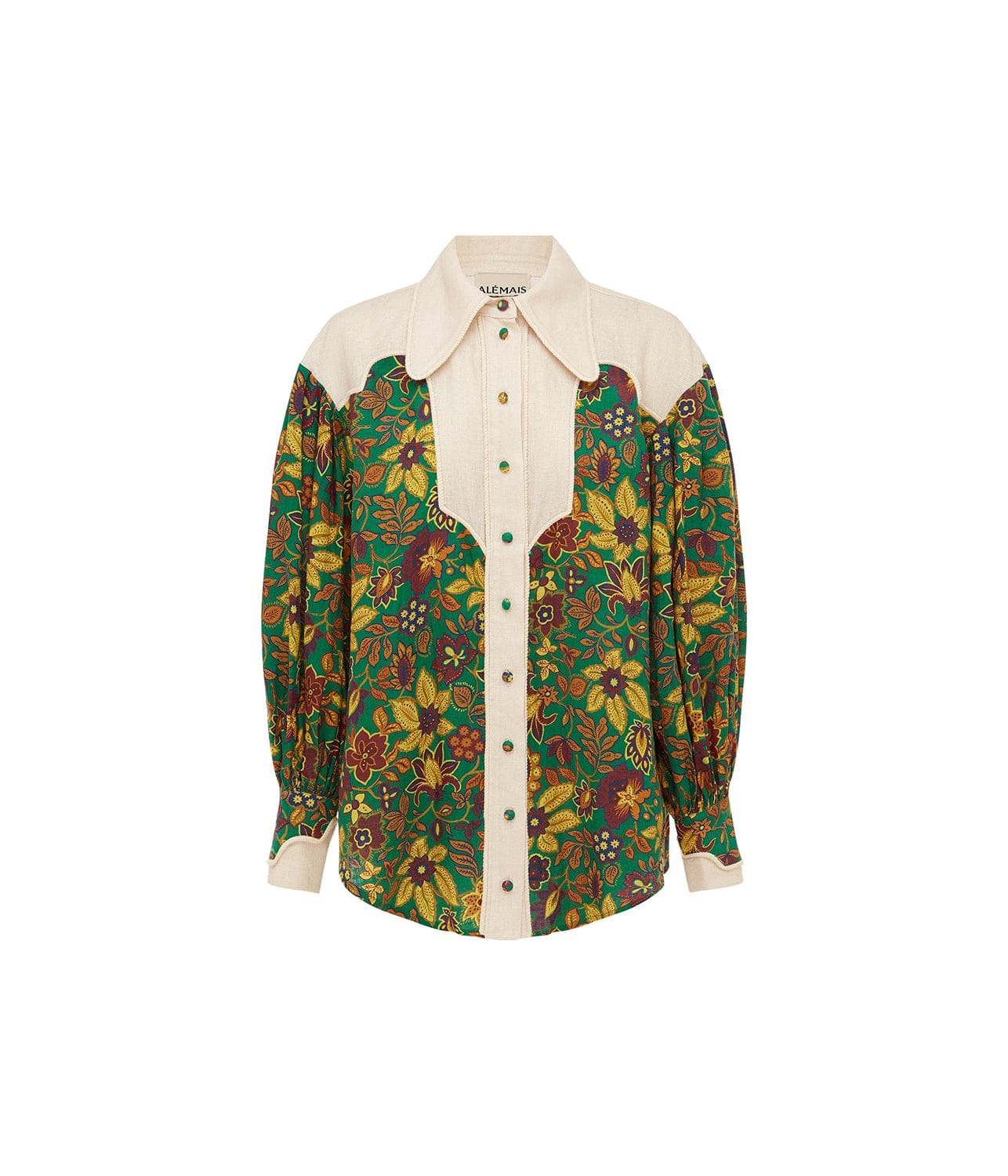 ISABELLA PANEL BLOUSE | ALEMAIS | ALEMAIS ISABELLA PANEL BLOUSE