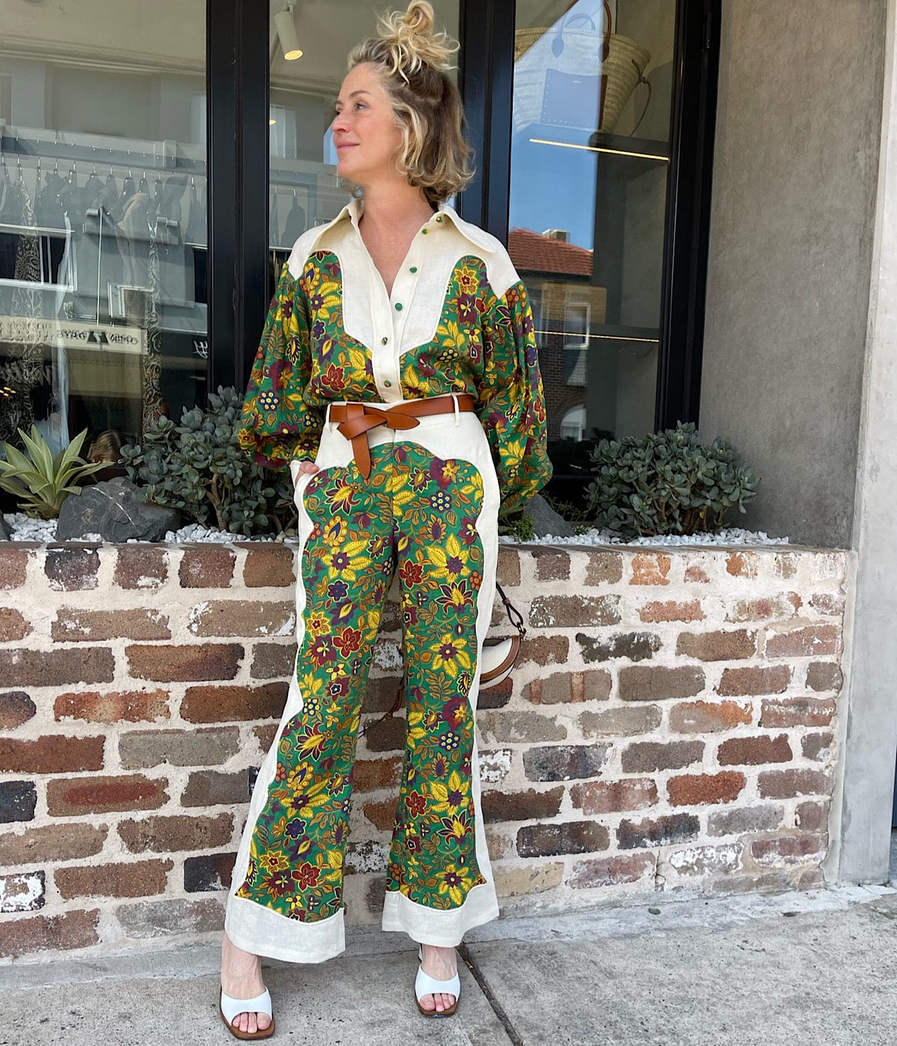 ISABELLA PANEL BLOUSE | ALEMAIS | ALEMAIS ISABELLA PANEL BLOUSE