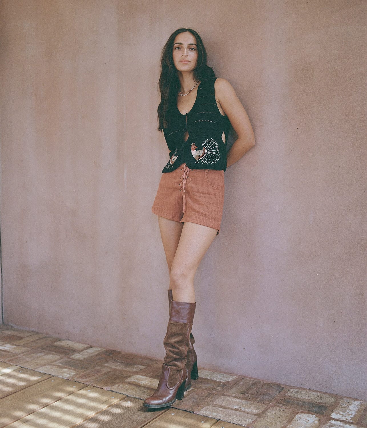 JANE SHORTS- PAPRIKA | ALL THAT REMAINS |  ALL THAT REMAINS JANE SHORTS- PAPRIKA