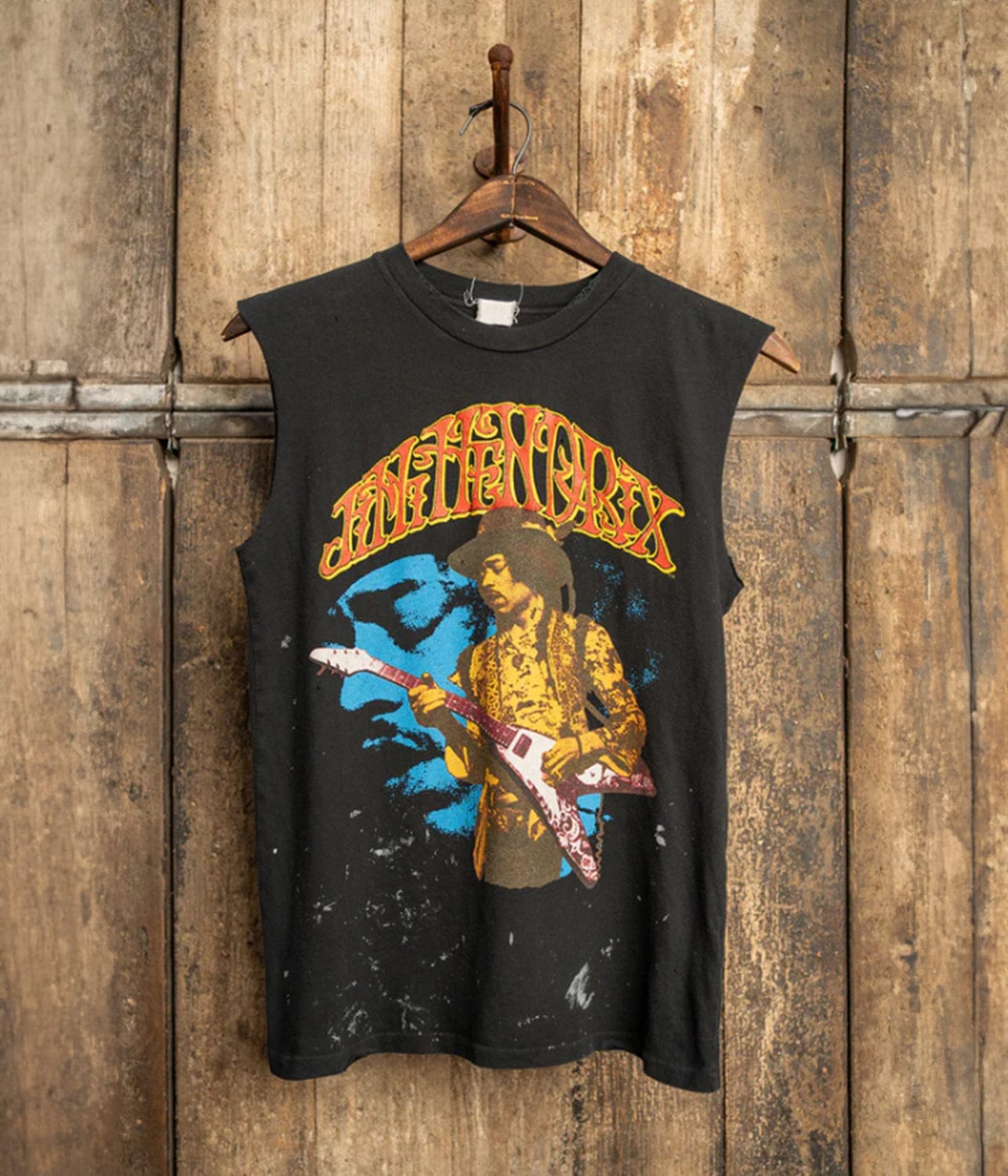 JIMI HENDRIX ICON TEE- COAL | MADE WORN | MADE WORN JIMI HENDRIX ICON TEE- COAL