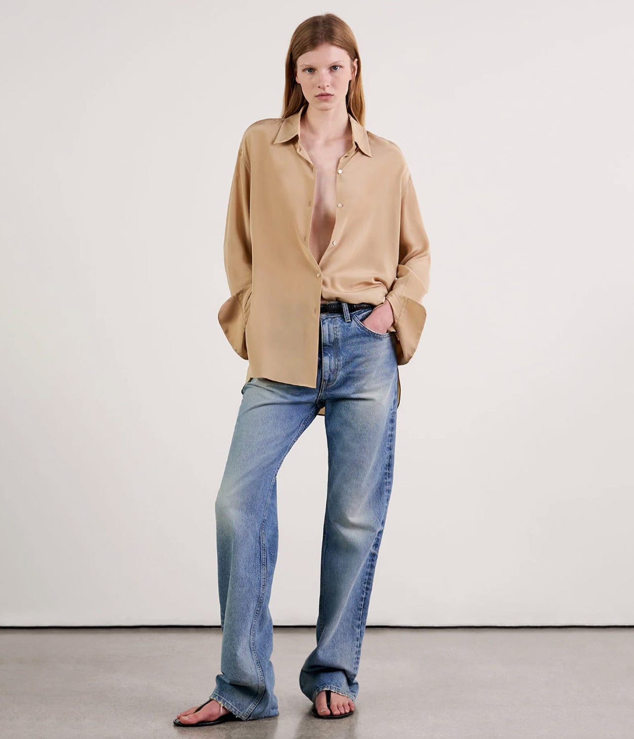 JULIEN SHIRT- KHAKI | NILI LOTAN NILI LOTAN JULIEN SHIRT- KHAKI