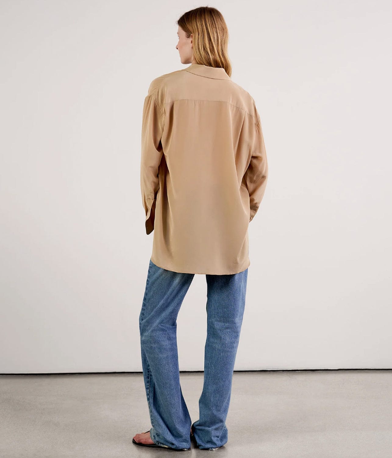 JULIEN SHIRT- KHAKI | NILI LOTAN NILI LOTAN JULIEN SHIRT- KHAKI