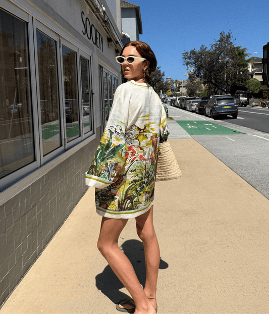 JUNGLE BOOGIE MINI DRESS | ALEMAIS ALEMAIS JUNGLE BOOGIE MINI DRESS