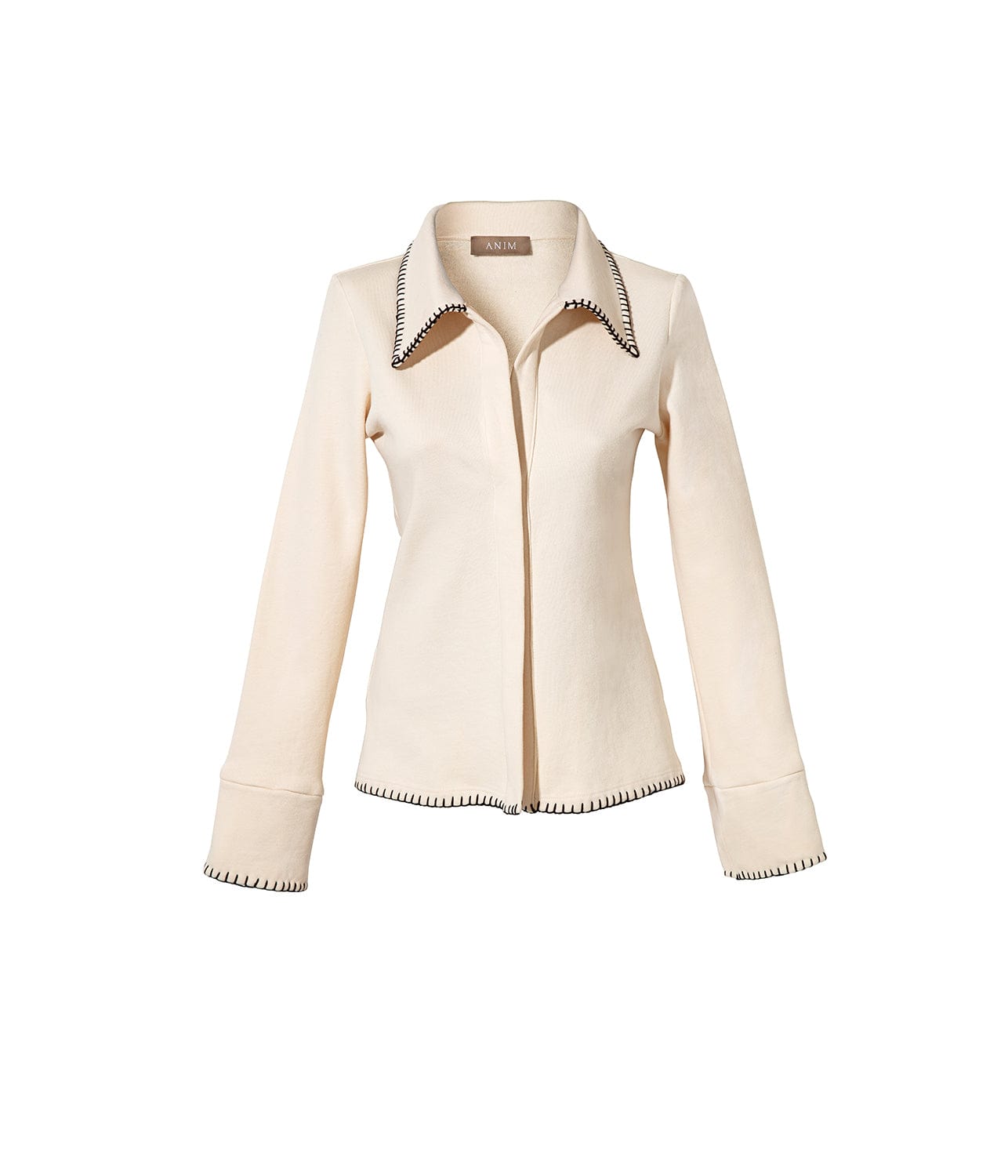 KOZA BUTTON UP SWEATER- CREAM | ANIM | ANIM KOZA BUTTON UP SWEATER- CREAM