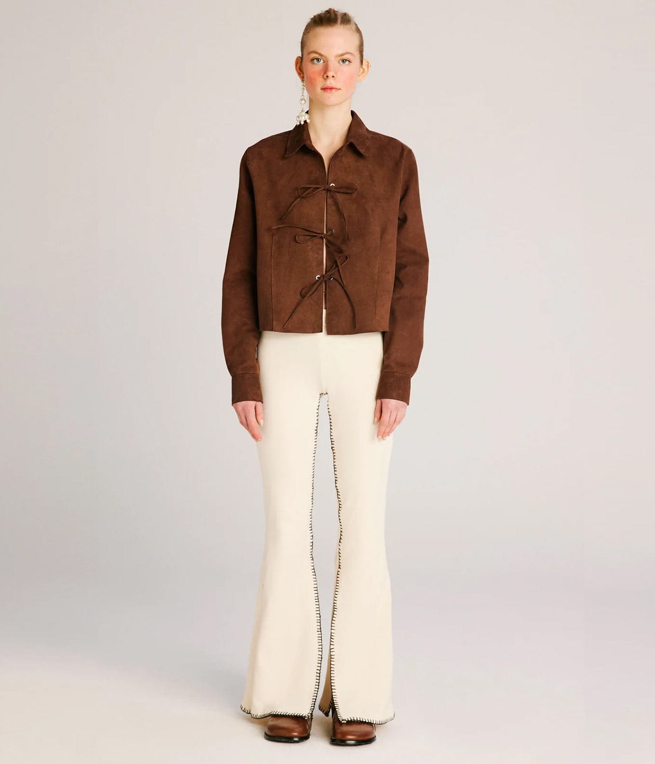 KOZA RELAXED PANT- CREAM | ANIM | ANIM KOZA RELAXED PANT- CREAM