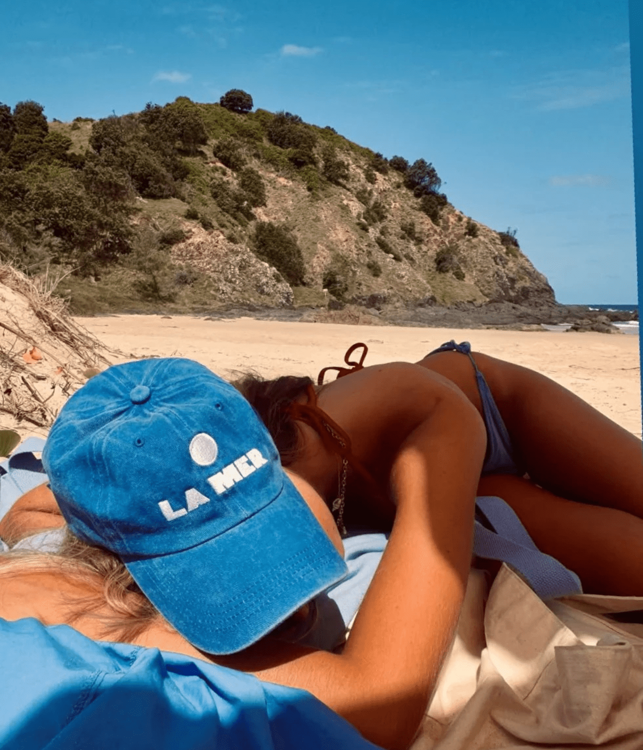LA MER CAP | FADED BLUE | LITTLE PALMA LITTLE PALMA LA MER CAP | FADED BLUE