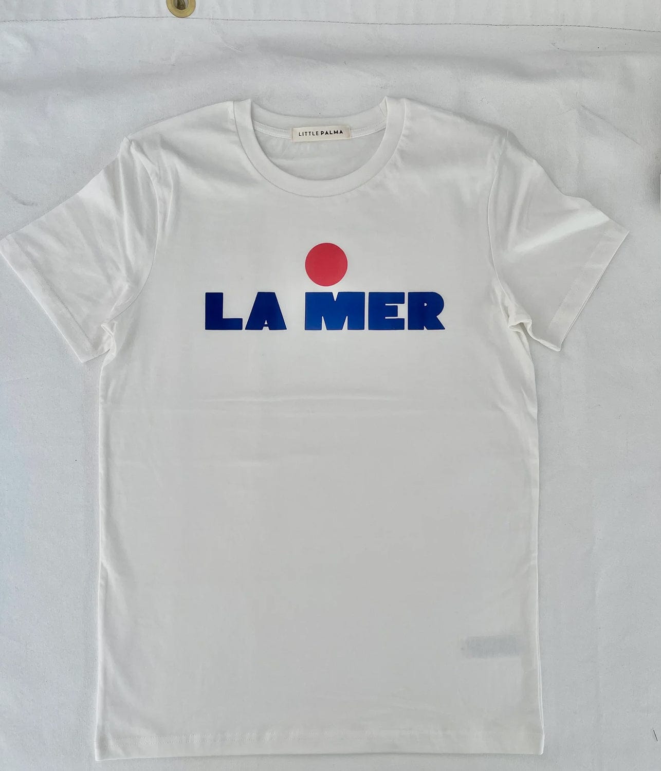 LA MER T-SHIRT- RED | LITTLE PALMA | LITTLE PALMA LA MER T-SHIRT- RED