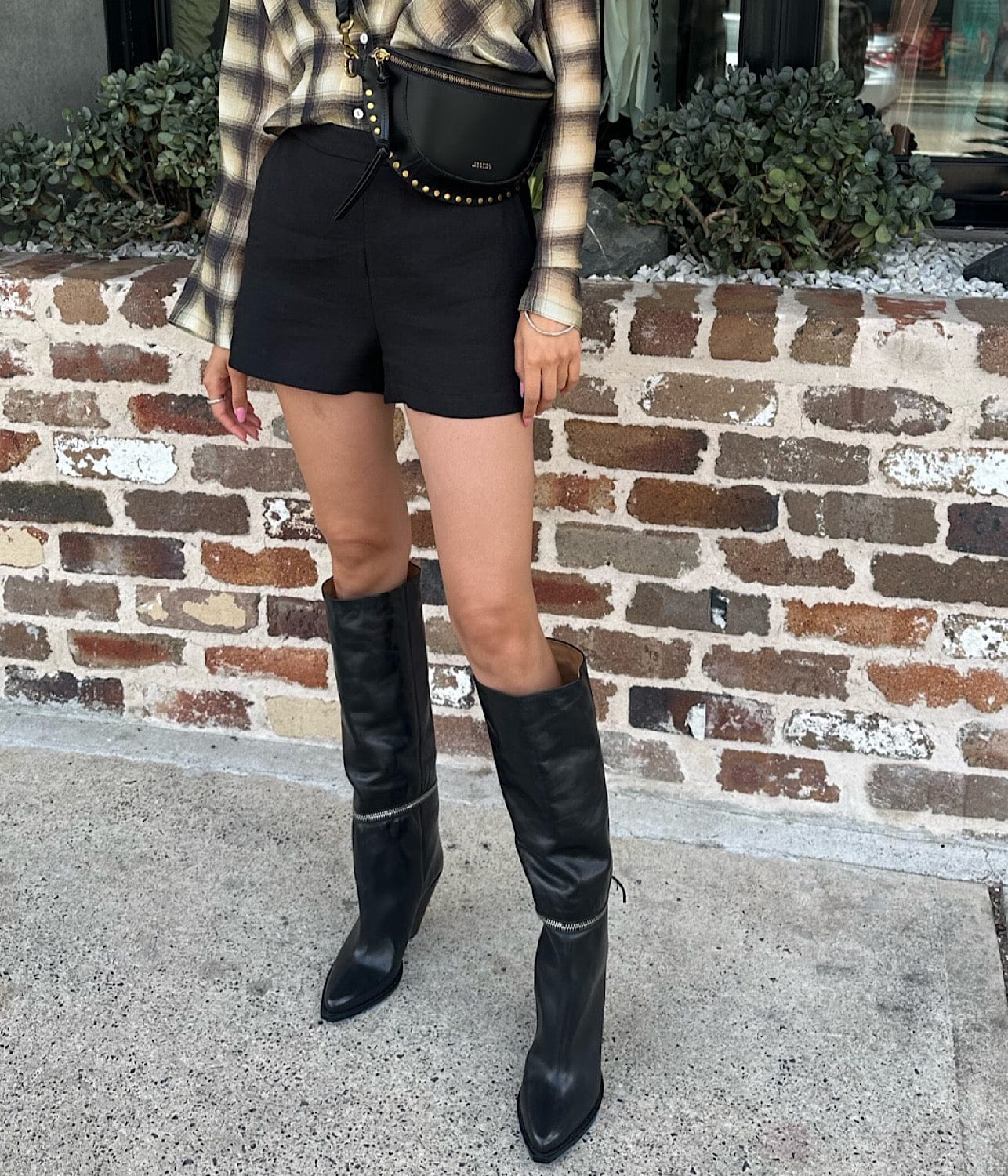 LARANE HIGH BOOTS- BLACK | ISABEL MARANT | ISABEL MARANT LARANE HIGH BOOTS- BLACK