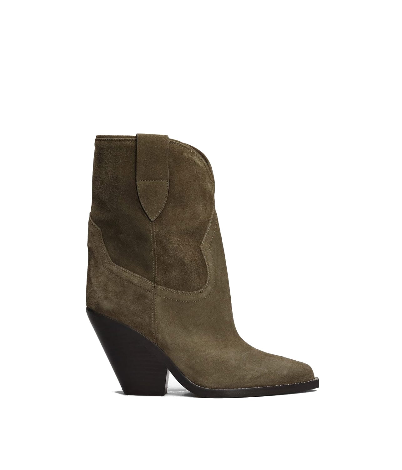 LAYANE BOOTS- KHAKI | ISABEL MARANT | ISABEL MARANT LAYANE BOOTS- KHAKI