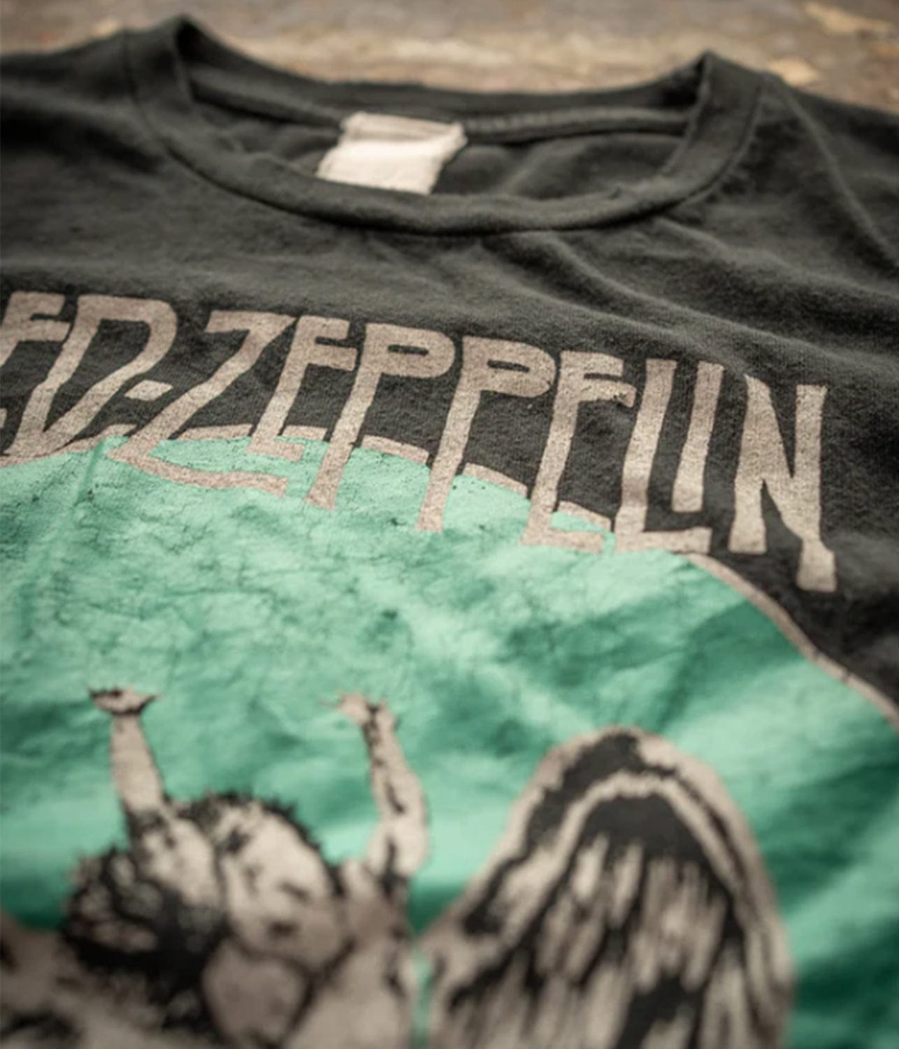 LED ZEPPELIN '77 U.S. TOUR- COAL | MADE WORN | MADE WORN LED ZEPPELIN '77 U.S. TOUR- COAL