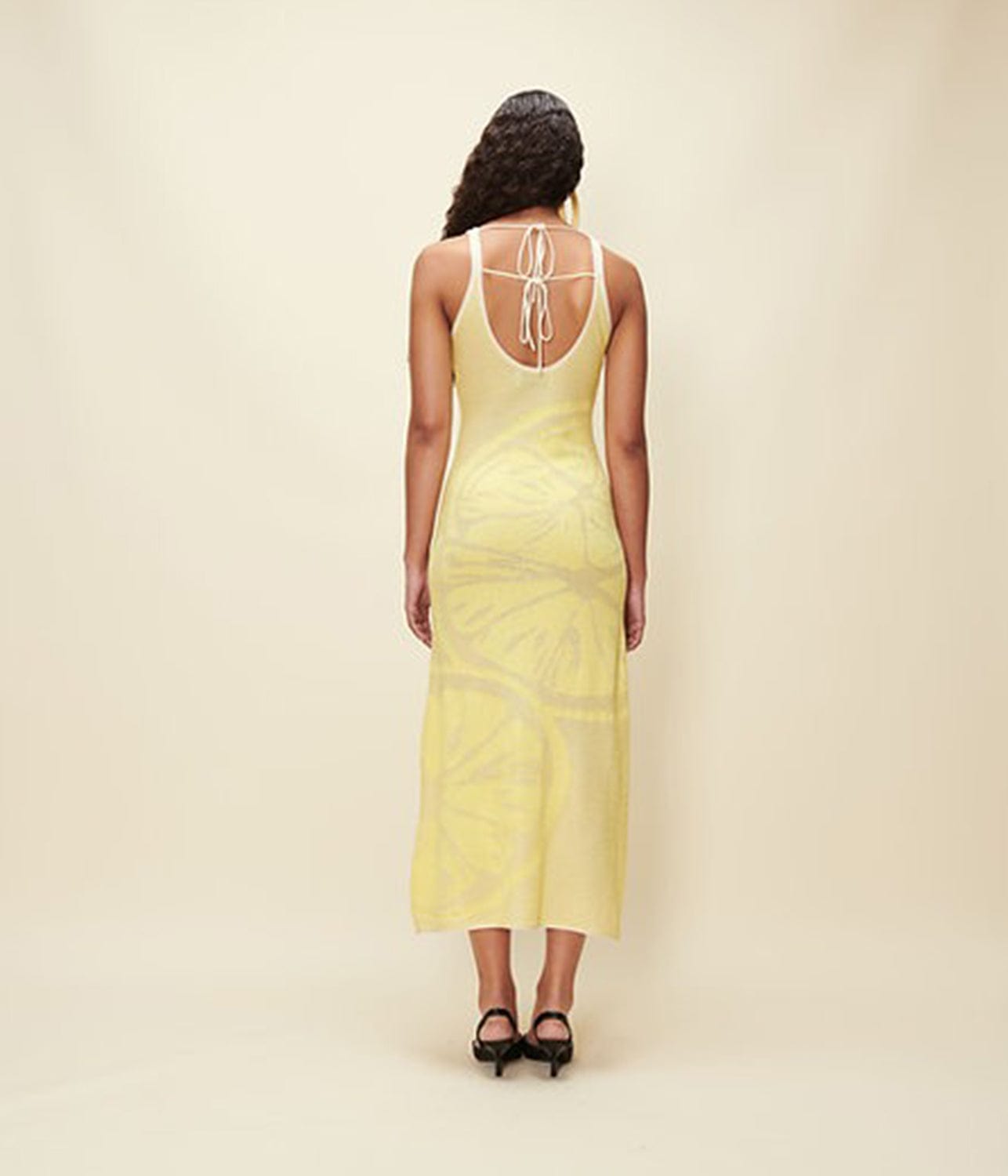 LEMONS ON A PLATE HOCKNEY DRESS | HOUSE OF SUNNY | HOUSE OF SUNNY LEMONS ON A PLATE HOCKNEY DRESS