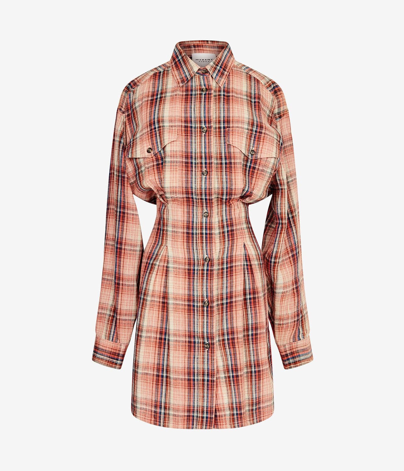 LILIANE DRESS- ORANGE | ISABEL MARANT | ISABEL MARANT LILIANE DRESS- ORANGE