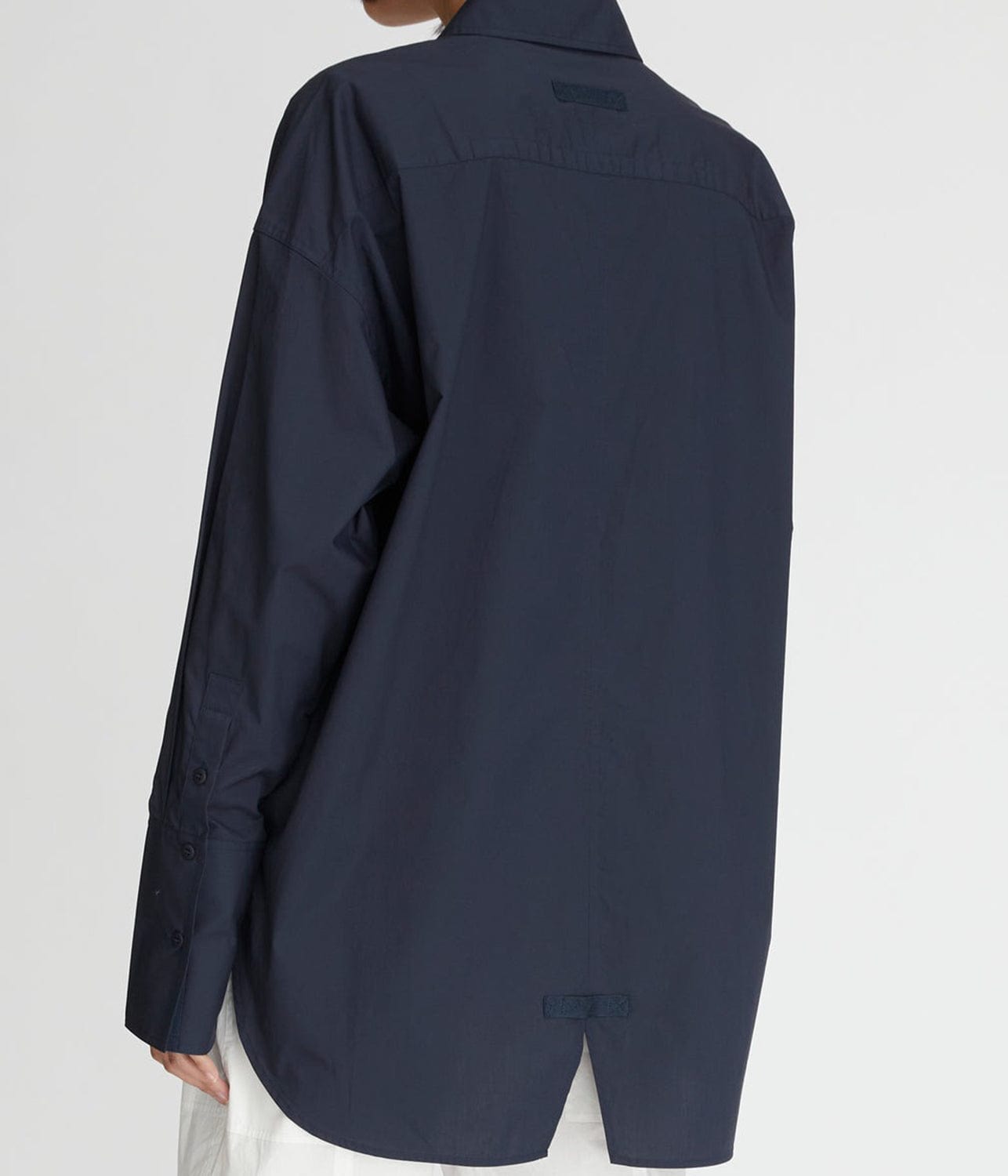 LM POPLIN SHIRT- NAVY | LEE MATHEWS | LEE MATHEWS LM POPLIN SHIRT- NAVY