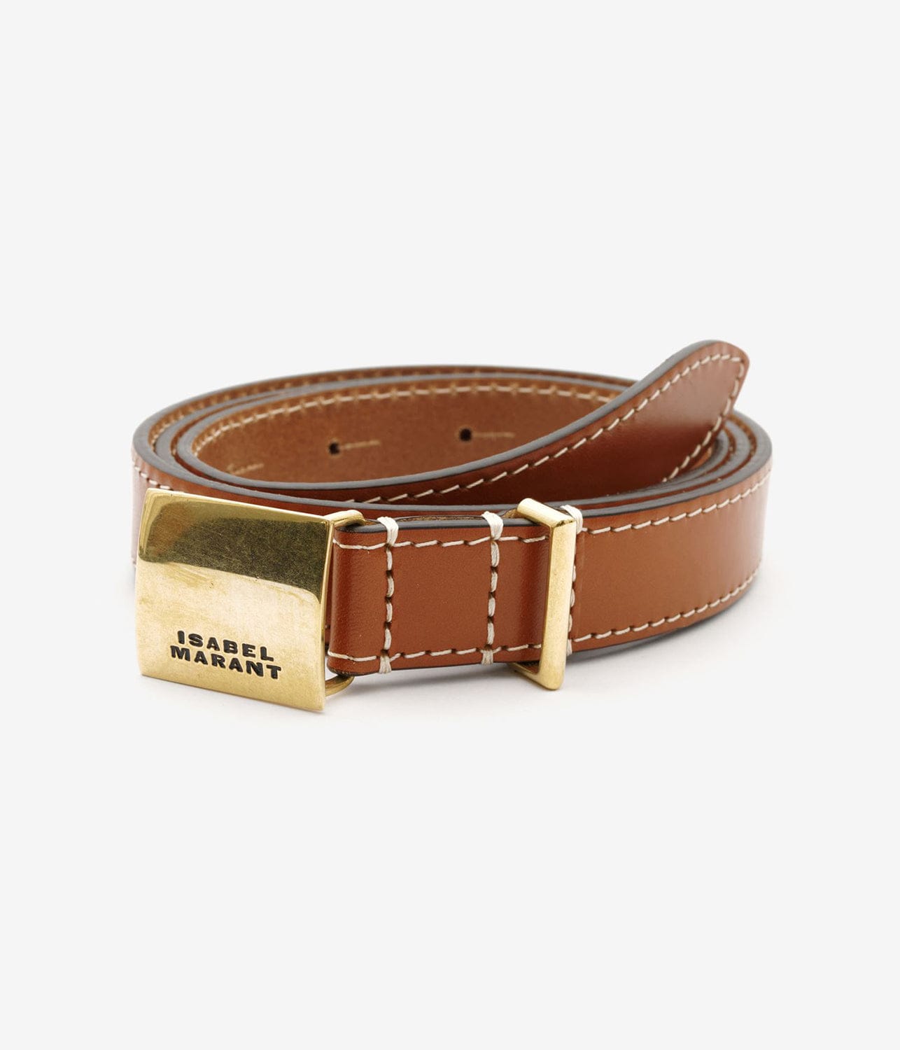 LOWELL BELT- NATURAL | ISABEL MARANT | ISABEL MARANT LOWELL BELT- NATURAL