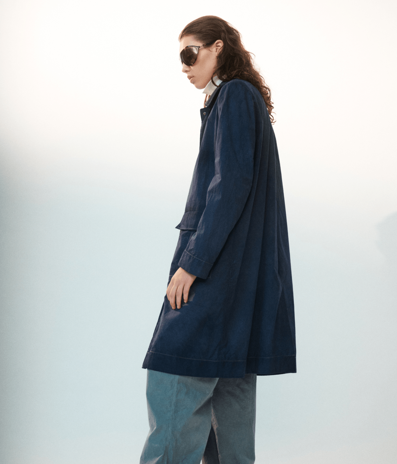 LUUDA TRENCH NAVY | LUUDA LUUDA LUUDA TRENCH NAVY