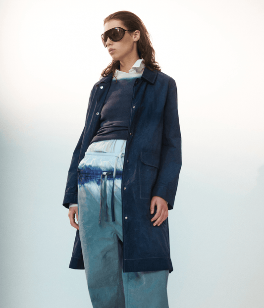 LUUDA TRENCH NAVY | LUUDA LUUDA LUUDA TRENCH NAVY