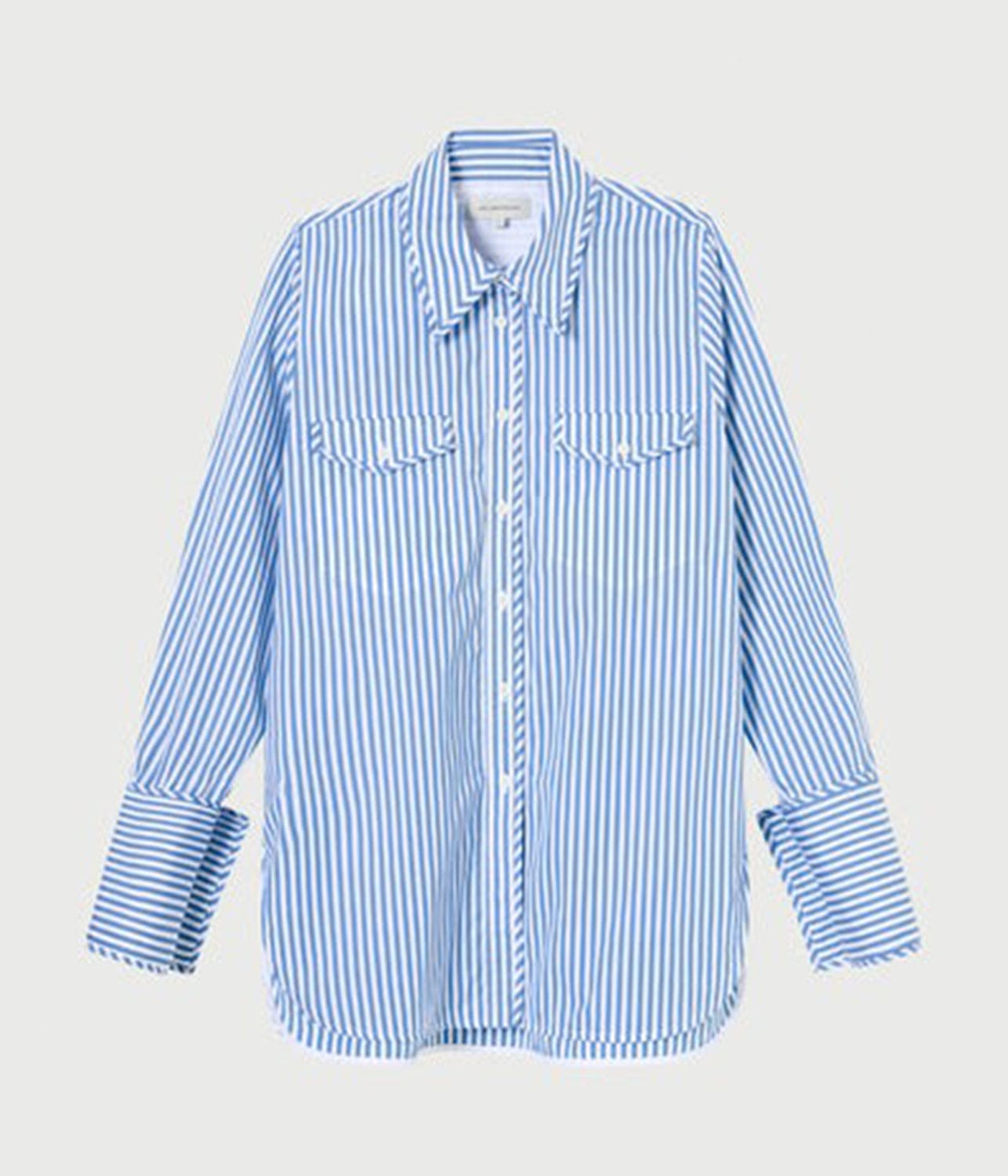 LYNDON SHIRT- SKY | LEE MATHEWS | LEE MATHEWS LYNDON SHIRT- SKY
