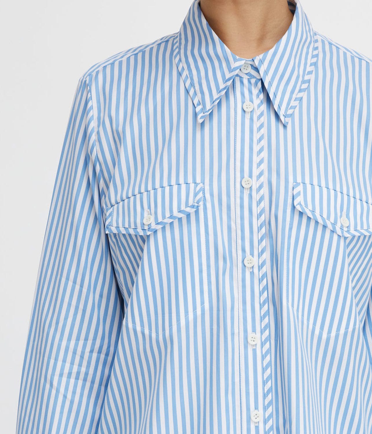 LYNDON SHIRT- SKY | LEE MATHEWS | LEE MATHEWS LYNDON SHIRT- SKY