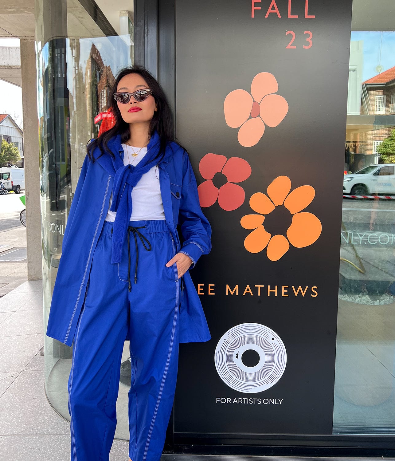 MADDY PANT- COBALT | LEE MATHEWS | LEE MATHEWS MADDY PANT- COBALT