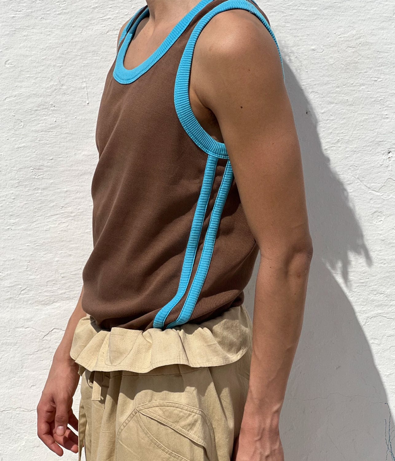 MARSA TANK TOP- BROWN | GIMAGUAS | GIMAGUAS MARSA TANK TOP- BROWN