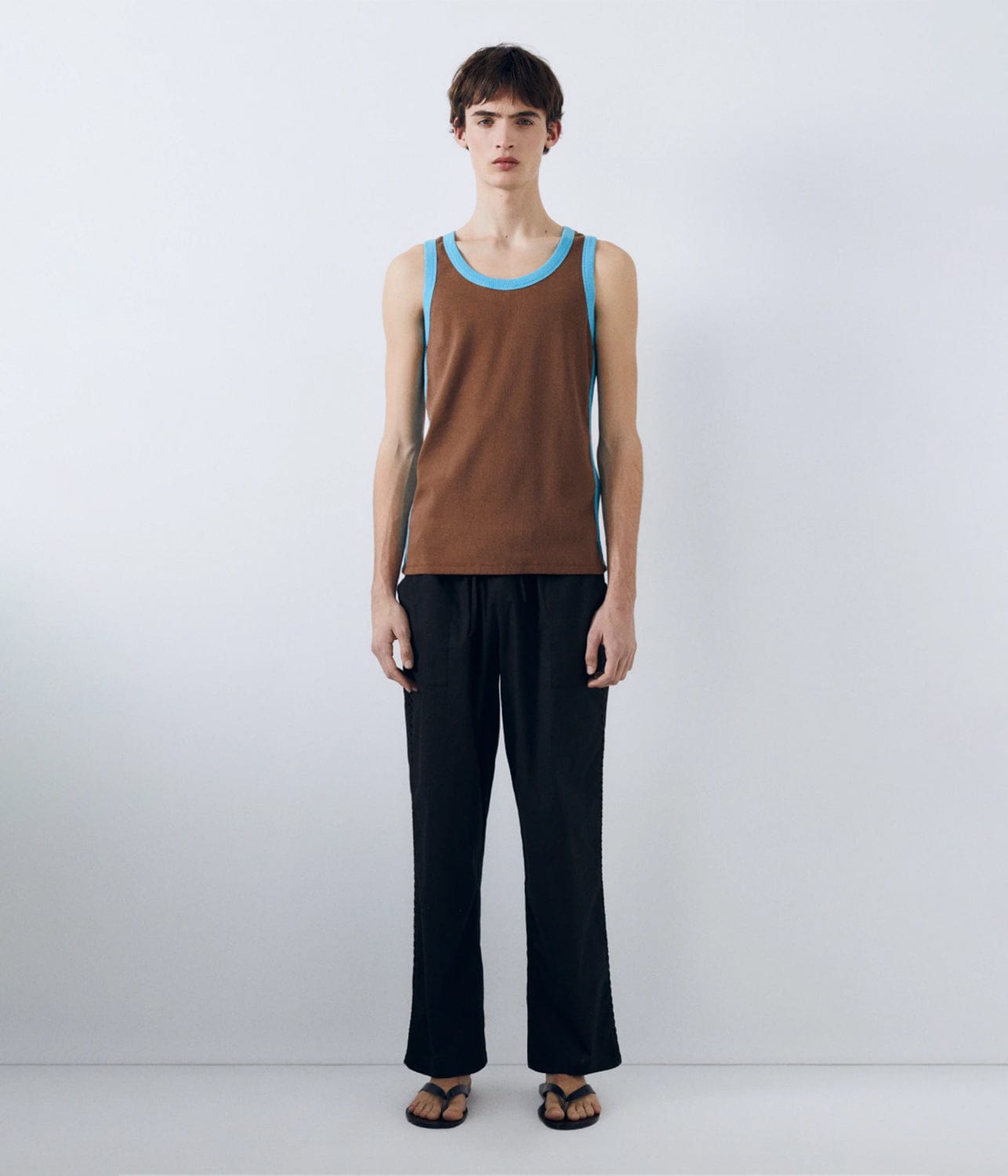MARSA TANK TOP- BROWN | GIMAGUAS | GIMAGUAS MARSA TANK TOP- BROWN