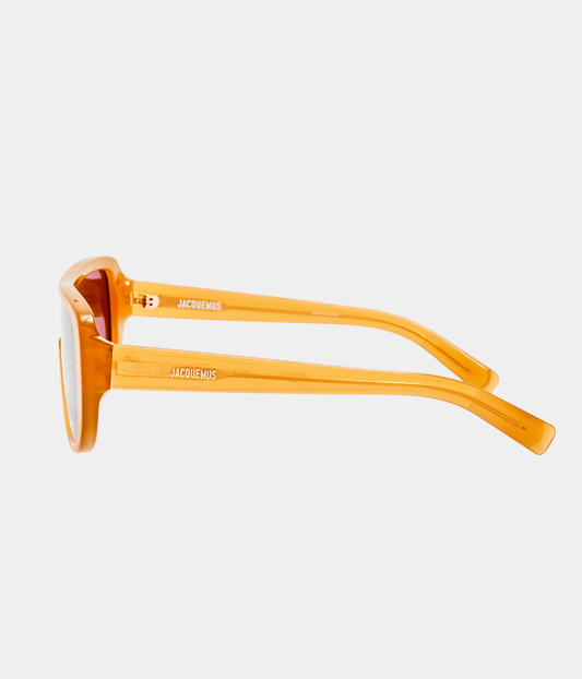 MASCO SUNGLASSES | JACQUEMUS | CAMEL | LIGHT GOLD | BROWN JACQUEMUS MASCO SUNGLASSES