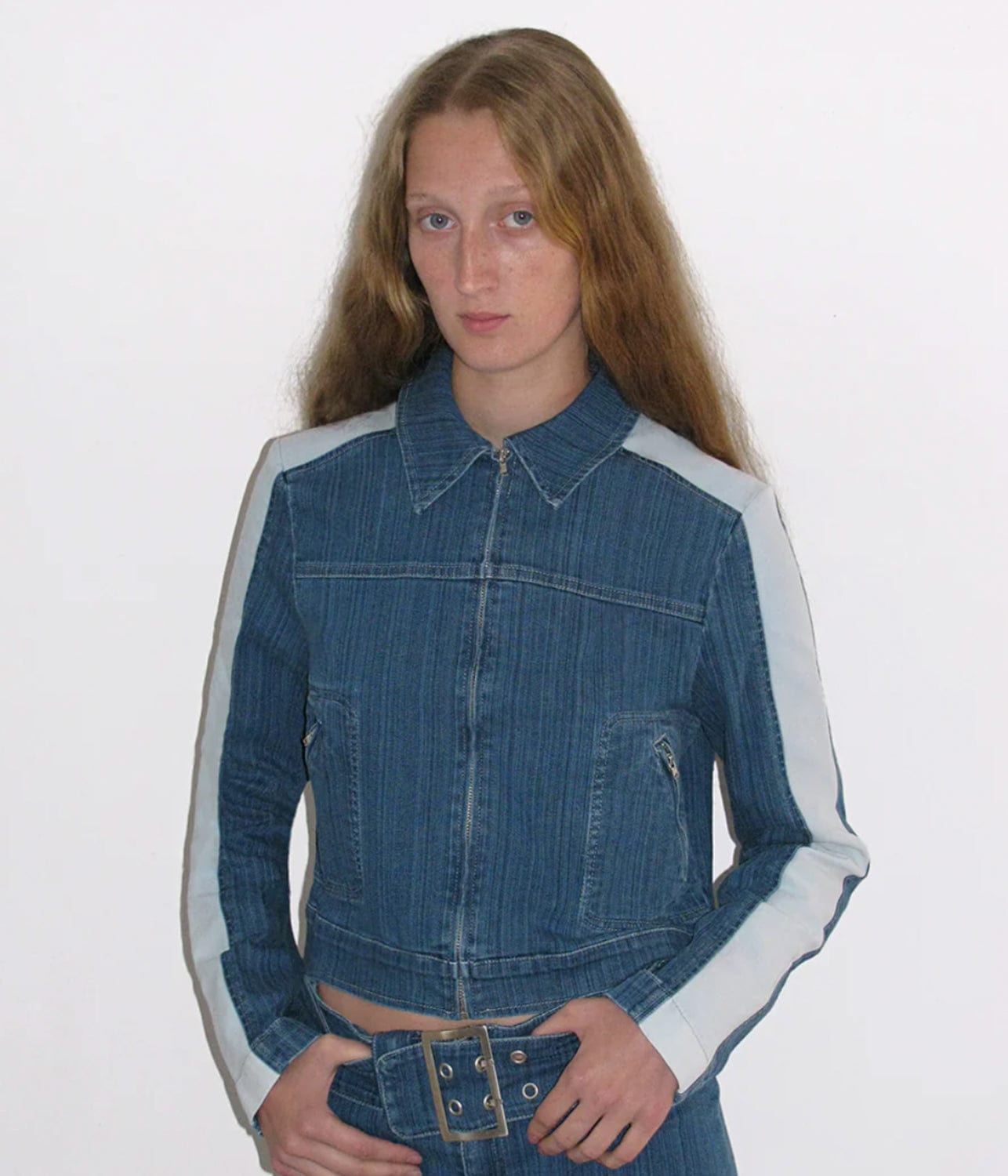 MATY JACKET- BLUE | PALOMA WOOL | PALOMA WOOL MATY JACKET- BLUE