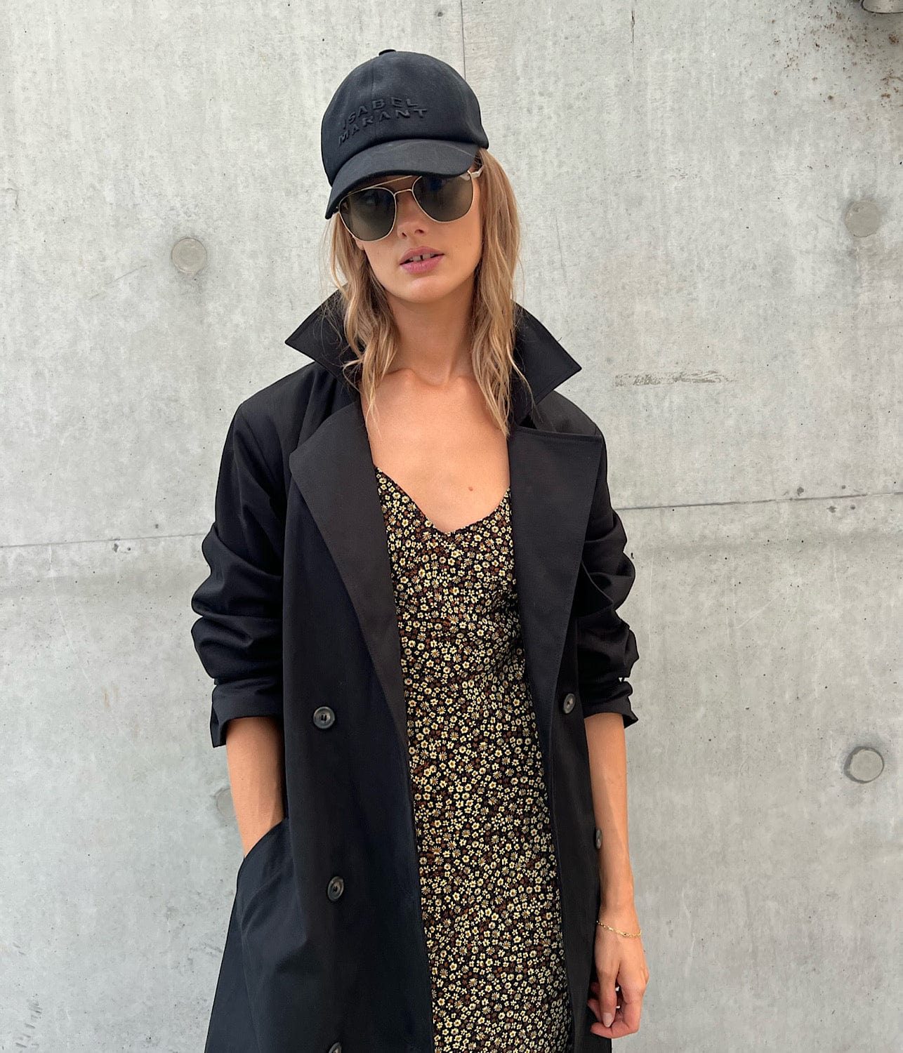 MOLESKIN TRENCH COAT- BLACK | MATIN | MATIN MOLESKIN TRENCH COAT- BLACK