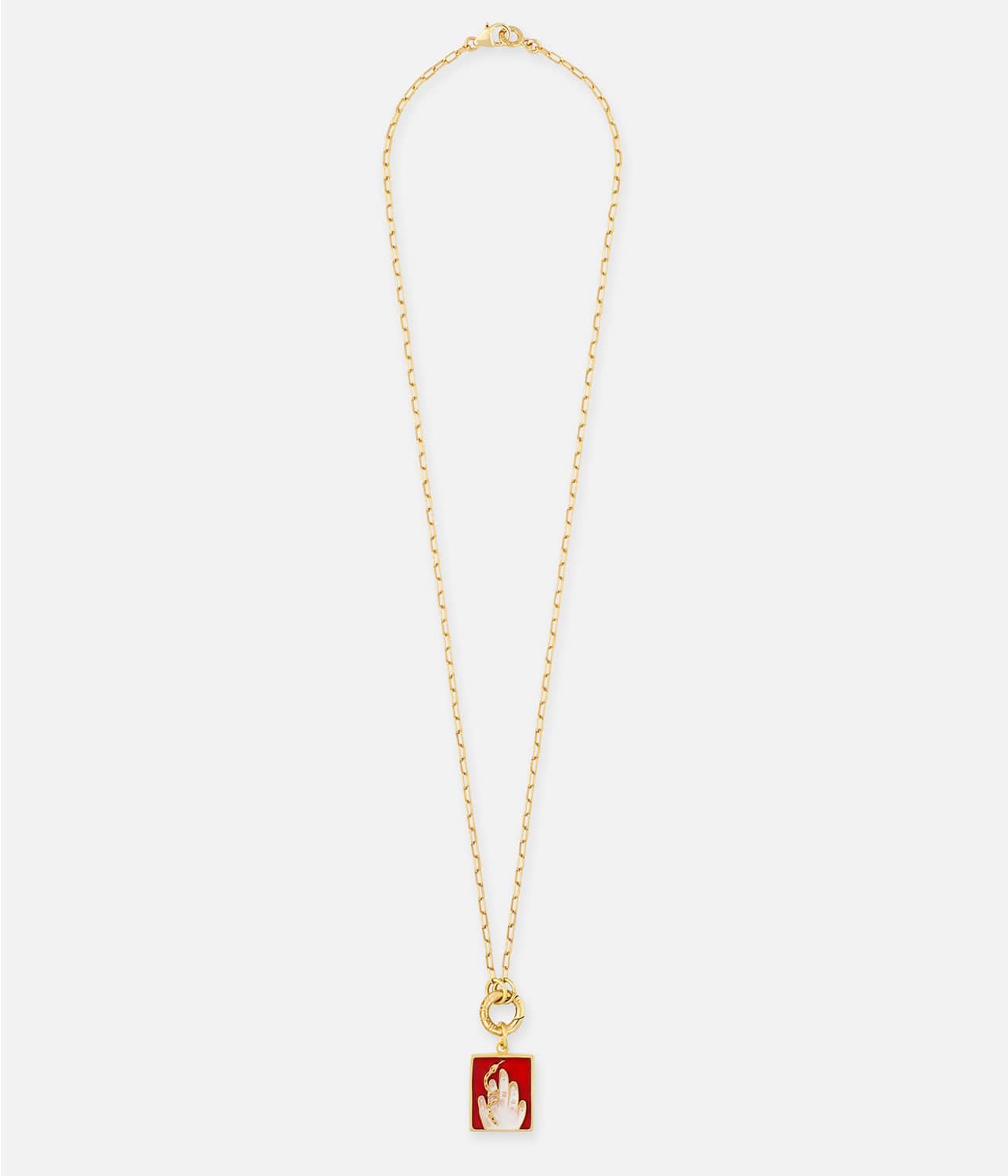 MXMV X CORAZÓN TIGER SNAKE NECKLACE-RED | MAXIMOVA | MAXIMOVA MXMV X CORAZÓN TIGER SNAKE NECKLACE-RED