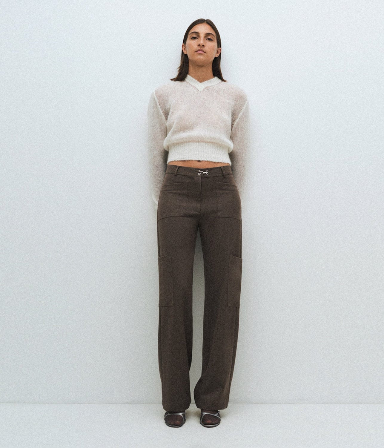 NEO TROUSERS- BROWN | GIMAGUAS | GIMAGUAS NEO TROUSERS- BROWN