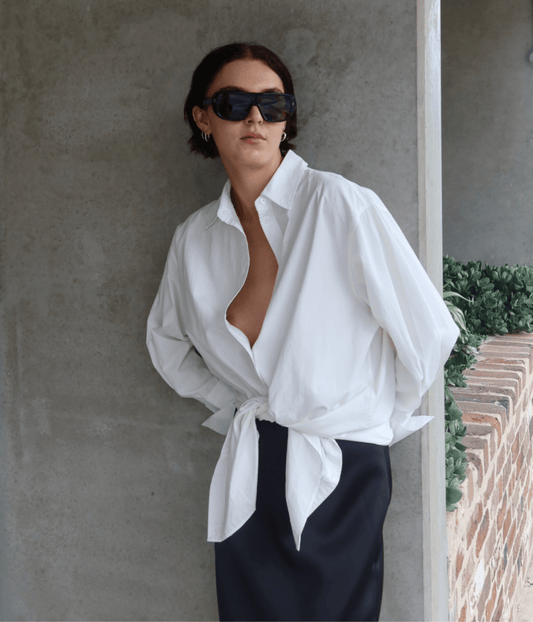 OFF WHITE DRESS SHIRT | ROBEY ROBEY OFF WHITE DRESS SHIRT