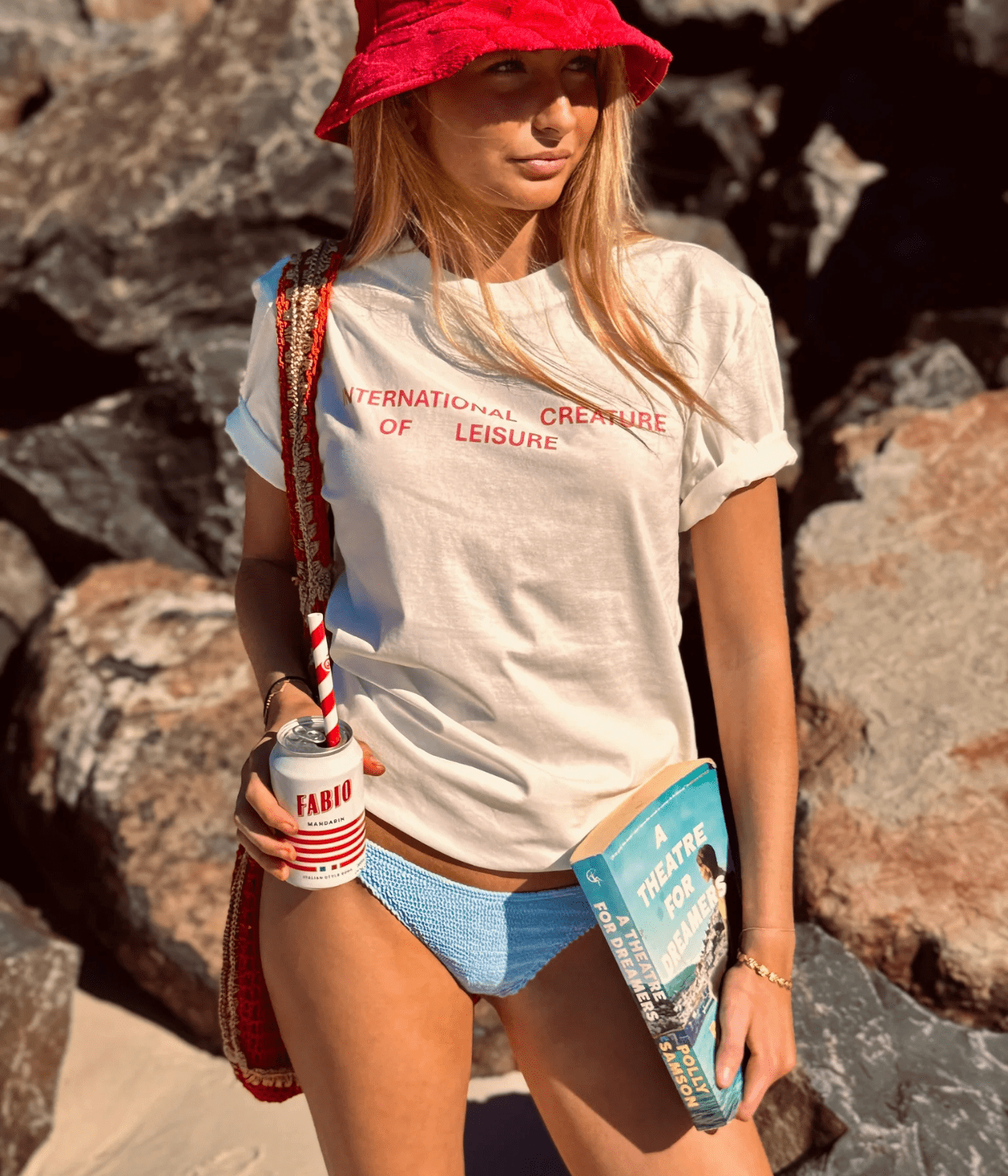 PALMA DE MALLORCA RED T-SHIRT | LITTLE PALMA LITTLE PALMA PALMA DE MALLORCA RED T-SHIRT