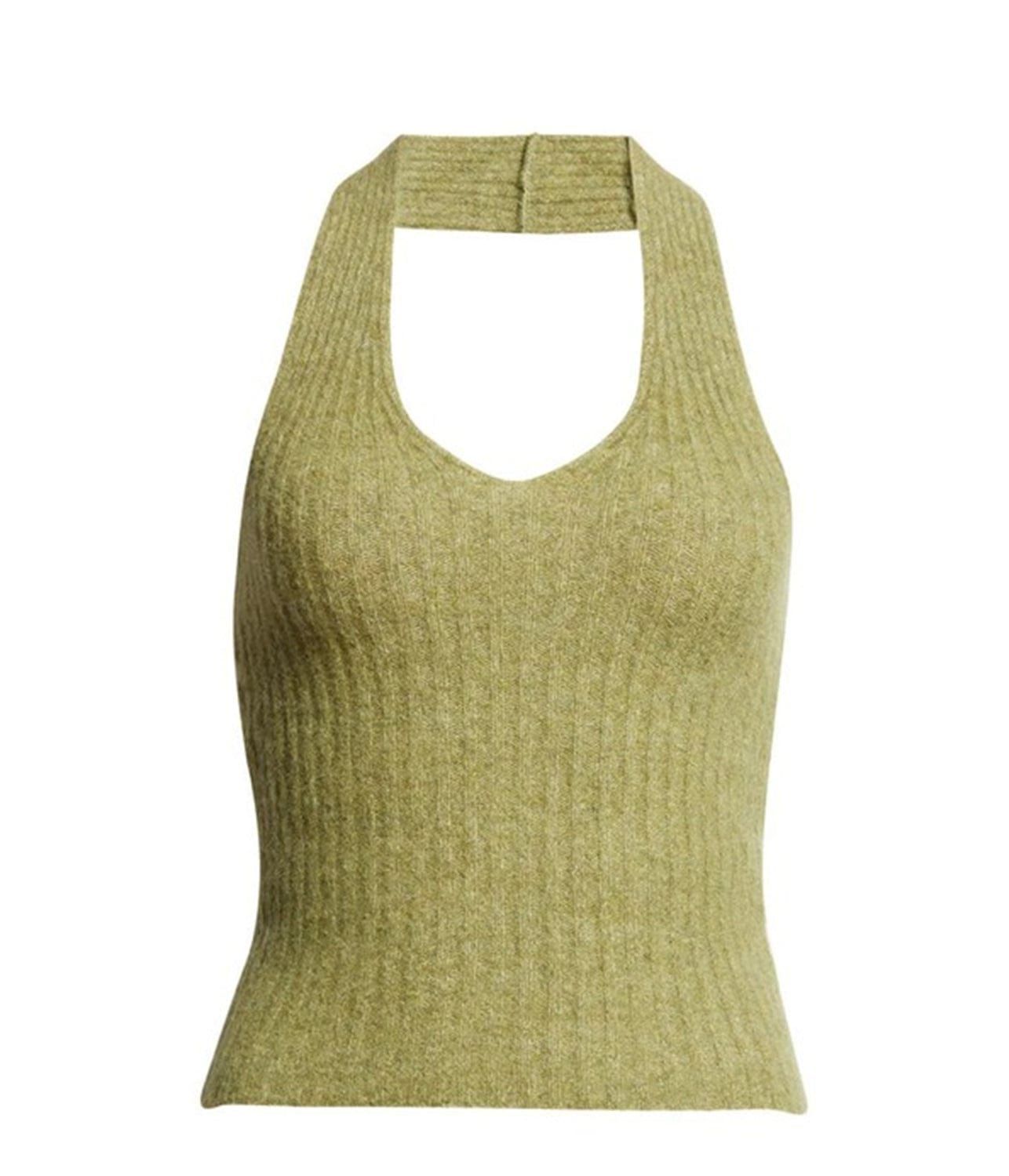PLORAIRE TOP- KHAKI | PALOMA WOOL | PALOMA WOOL PLORAIRE TOP- KHAKI