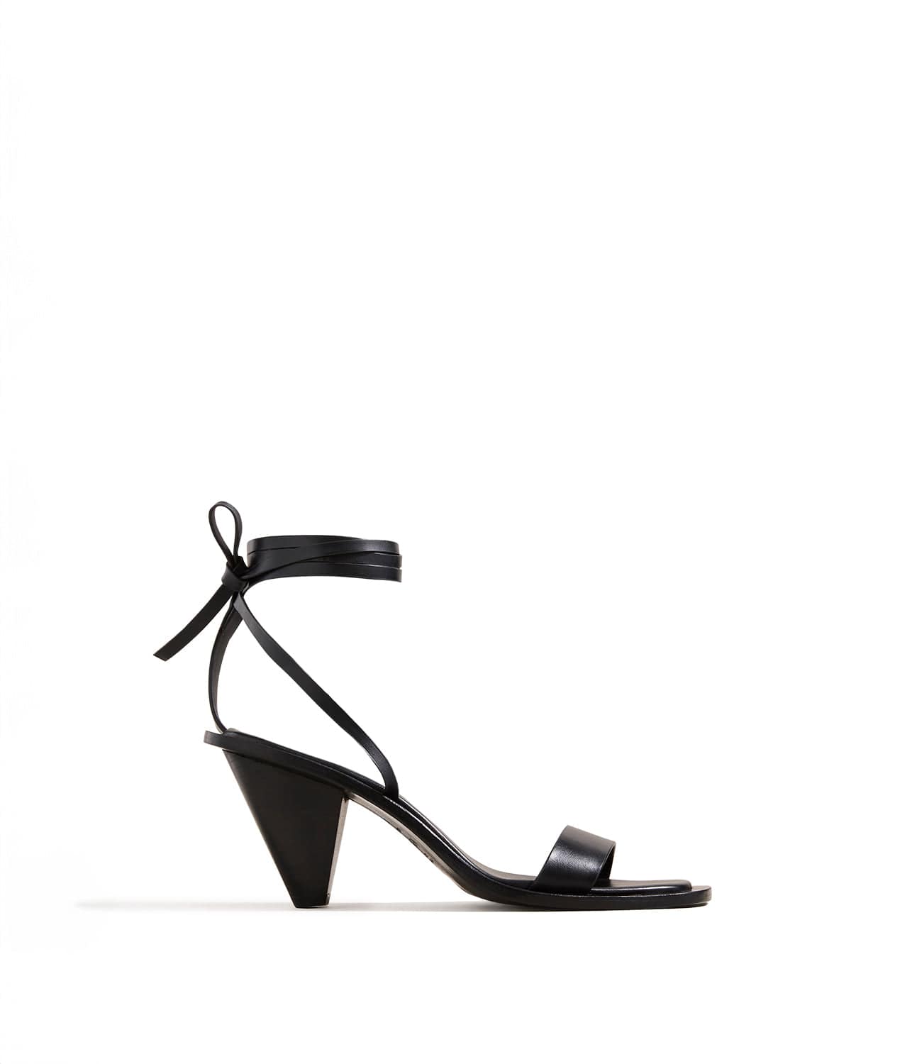 PORTER HEELED SANDAL- BLACK | A.EMERY | A.EMERY PORTER HEELED SANDAL- BLACK