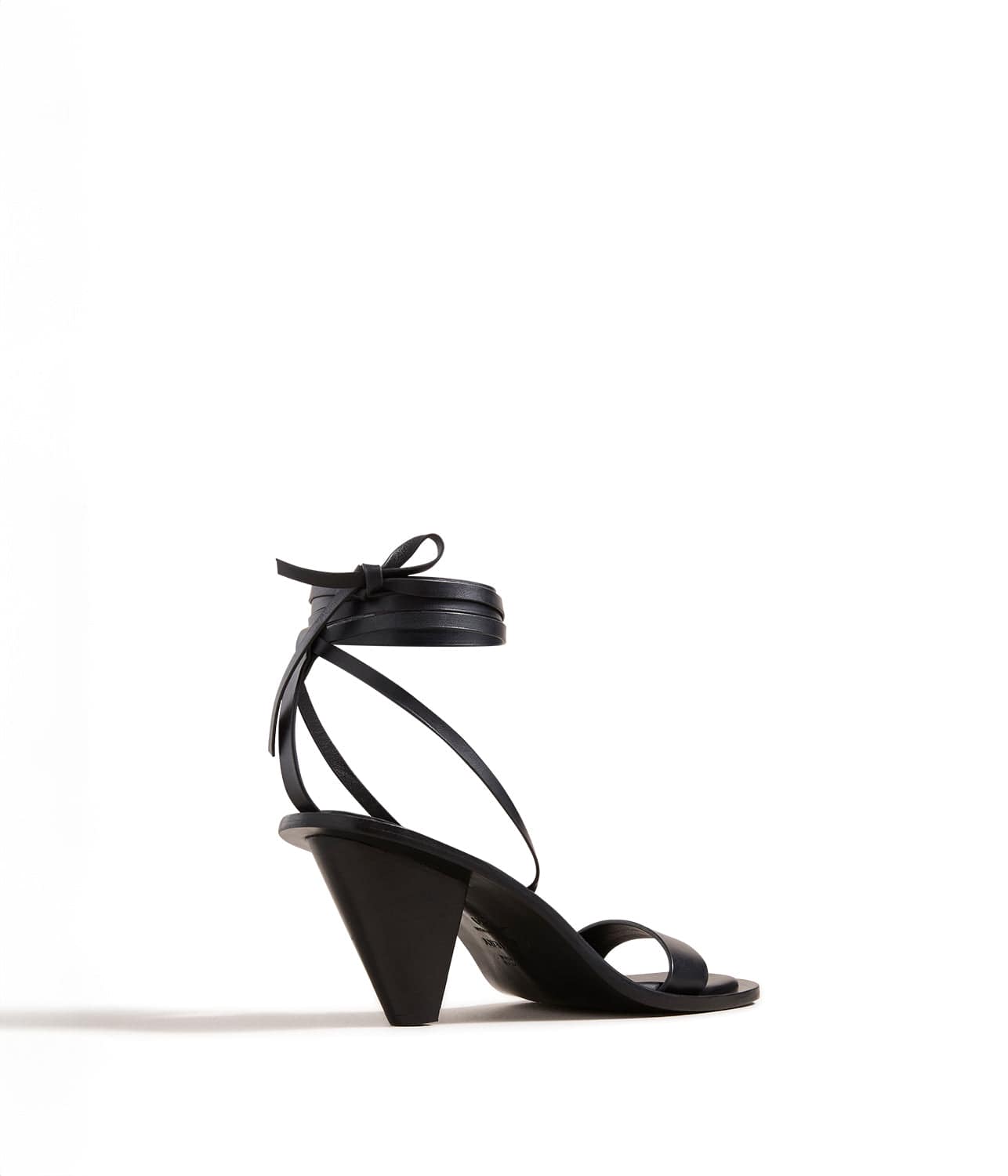 PORTER HEELED SANDAL- BLACK | A.EMERY | A.EMERY PORTER HEELED SANDAL- BLACK