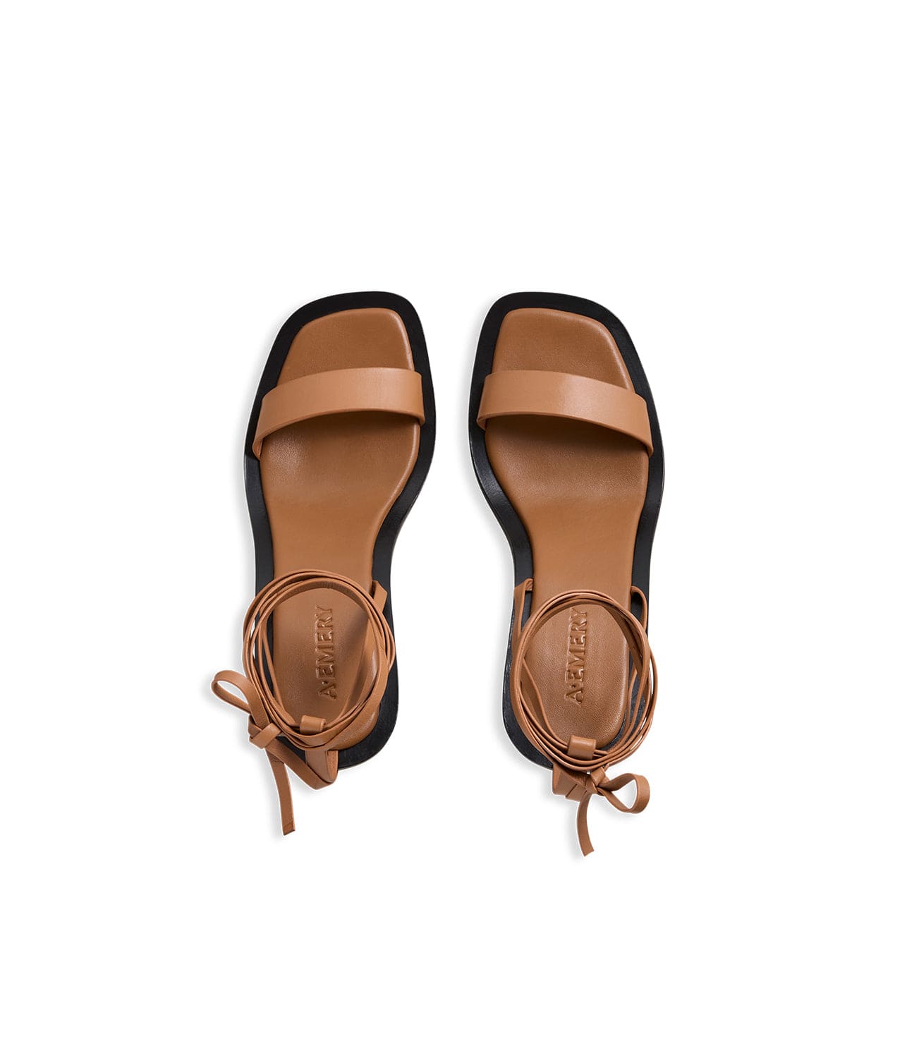 PORTER HEELED SANDAL- DEEP TAN | A.EMERY | A.EMERY PORTER HEELED SANDAL- DEEP TAN