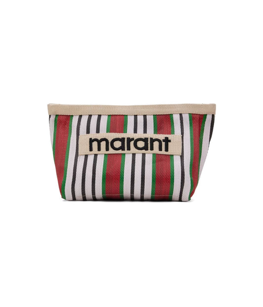 POWDEN POUCH- RED | ISABEL MARANT |  ISABEL MARANT POWDEN POUCH- RED