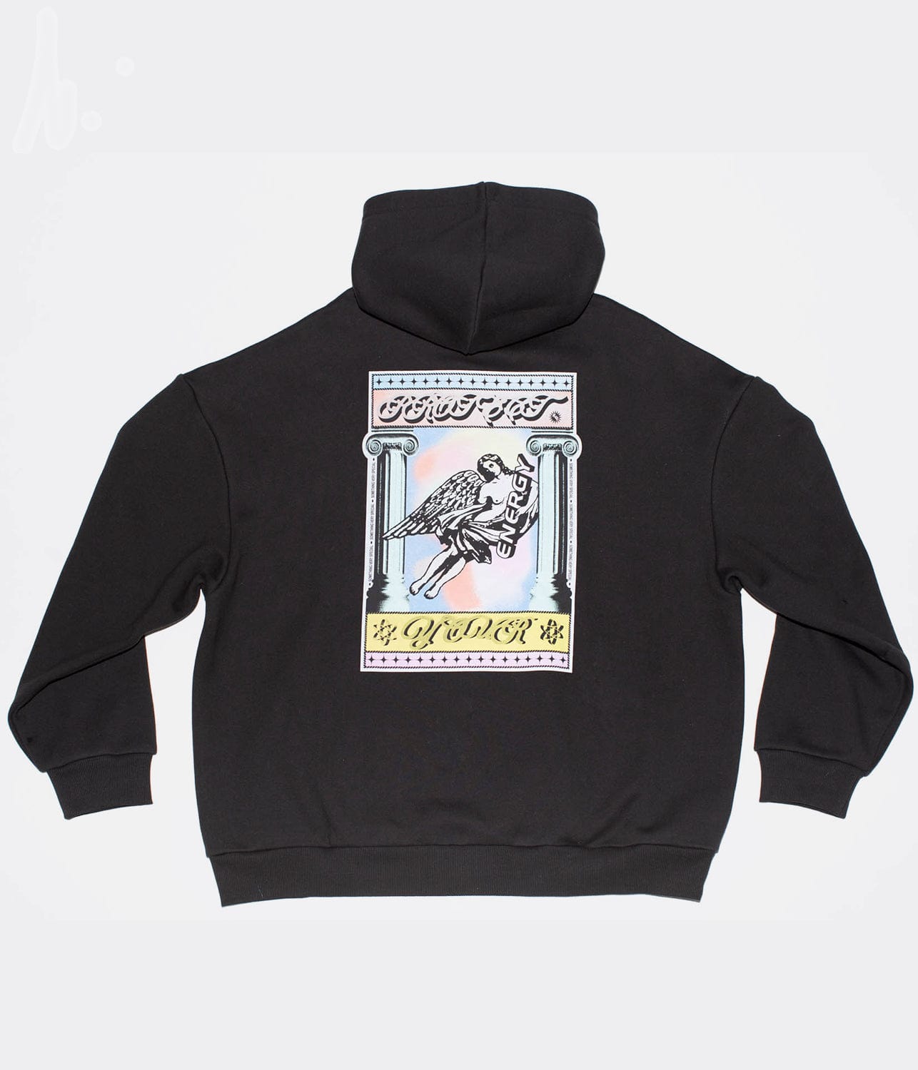PYE POSTER HOODIE- BLACK | SOMETHING VERY SPECIAL | SOMETHING VERY SPECIAL PYE POSTER HOODIE- BLACK