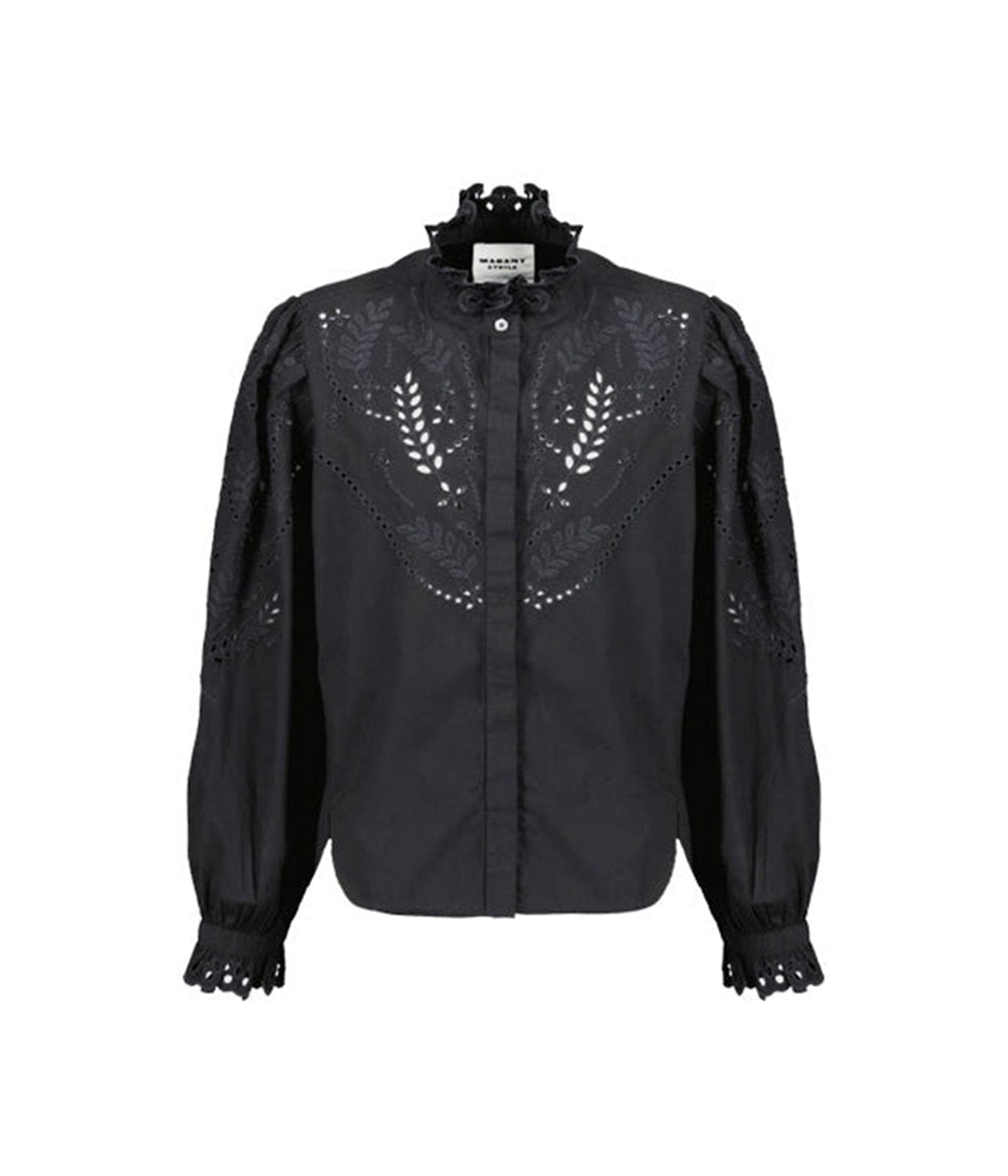 RAISSA SHIRT- BLACK | ISABEL MARANT | ISABEL MARANT RAISSA SHIRT- BLACK